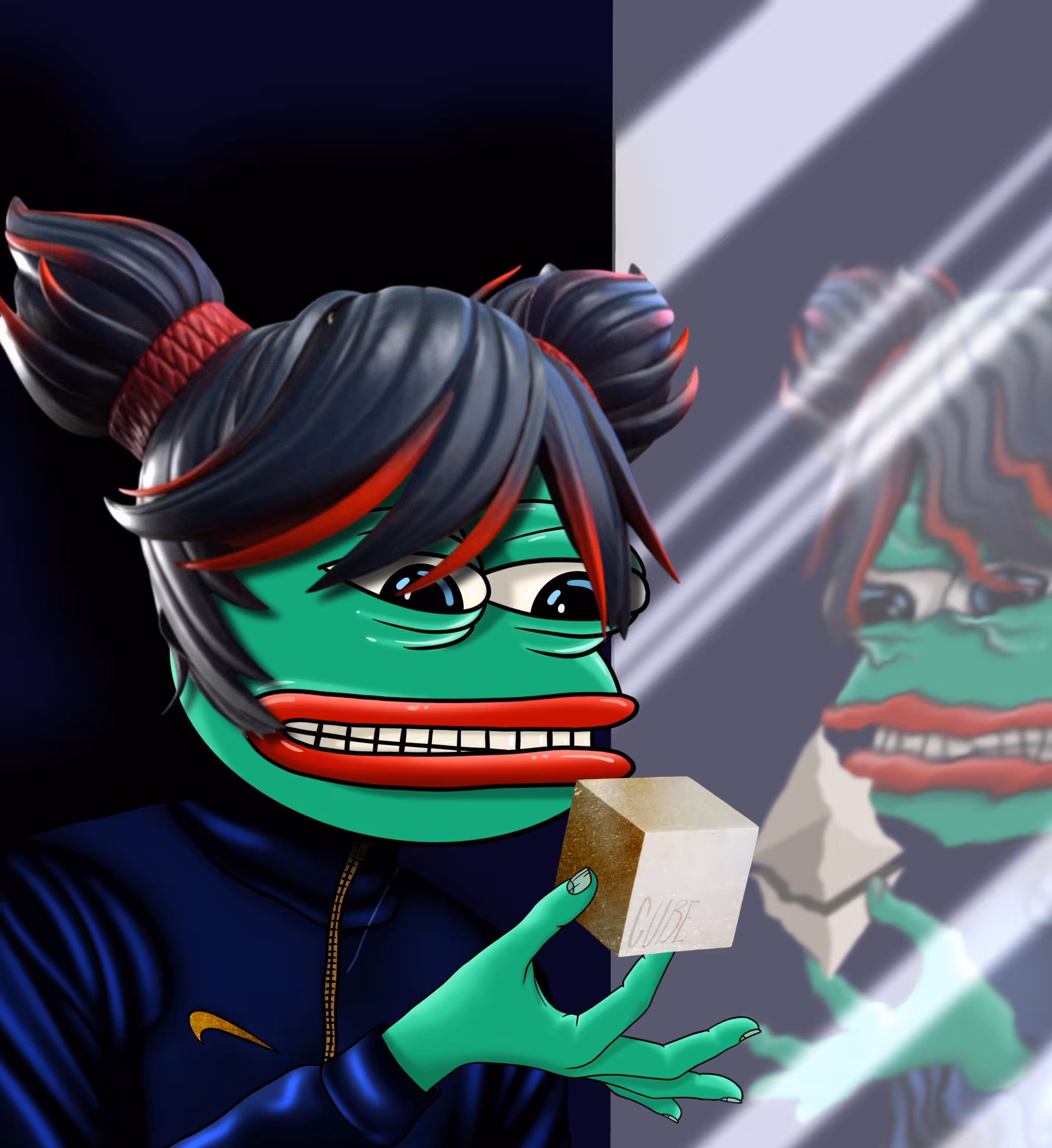 Cube Pepe #17707