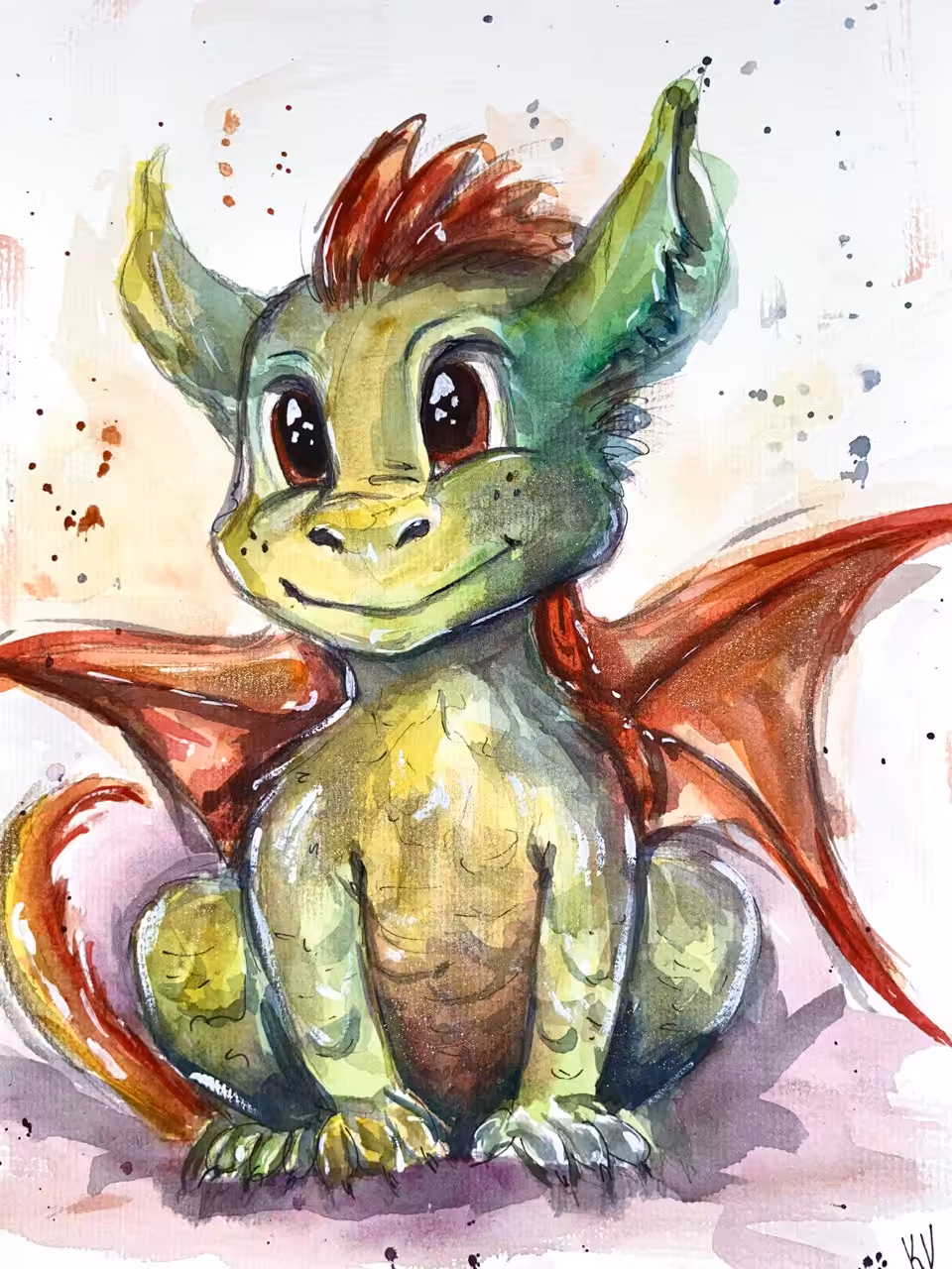 Your watercolor friends.