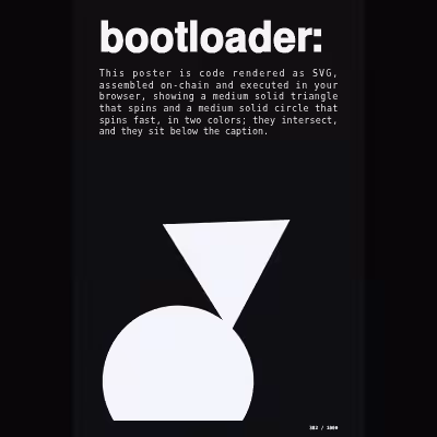 bootloader: selfie #382