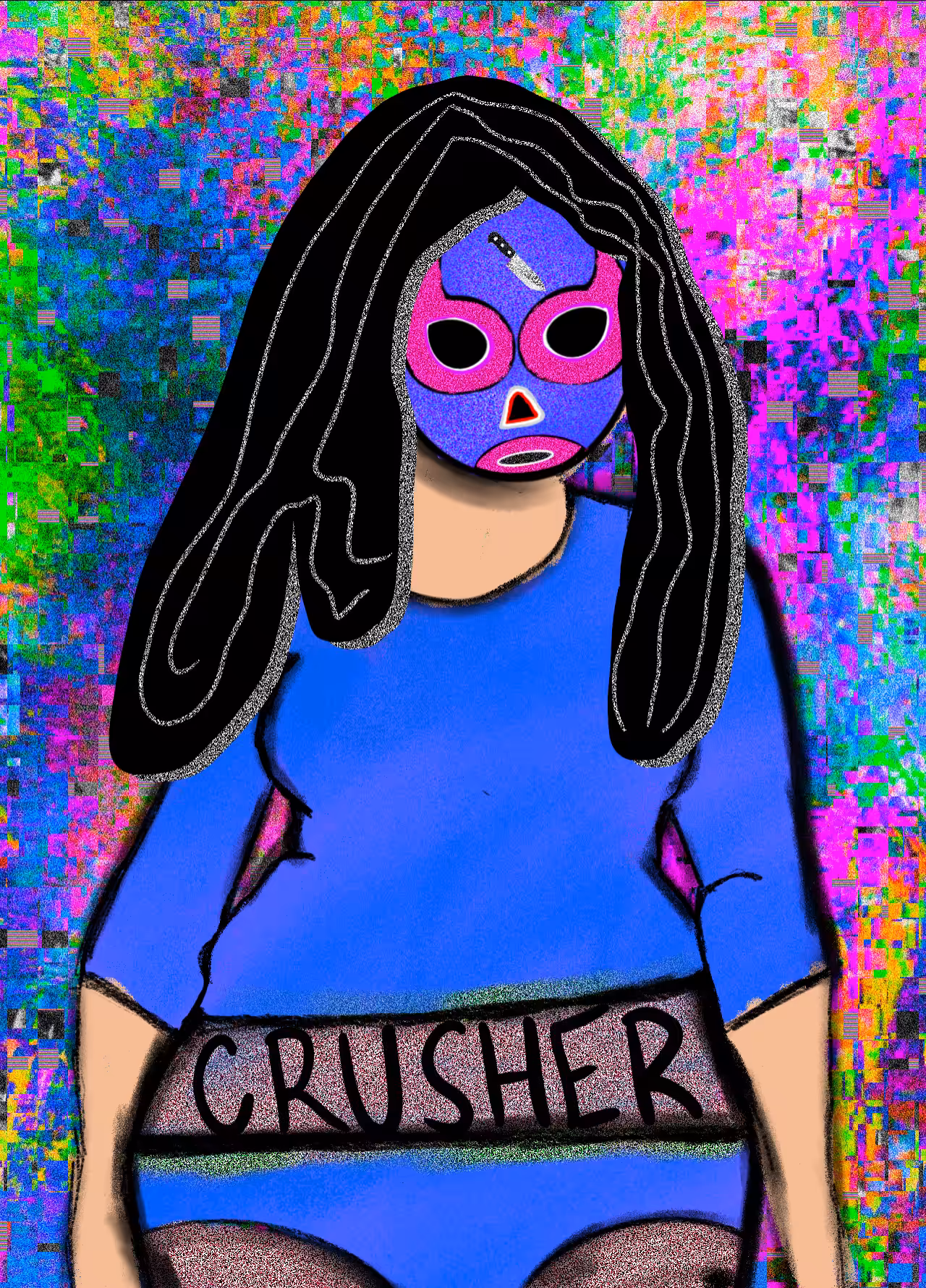 NFT luchadora #31