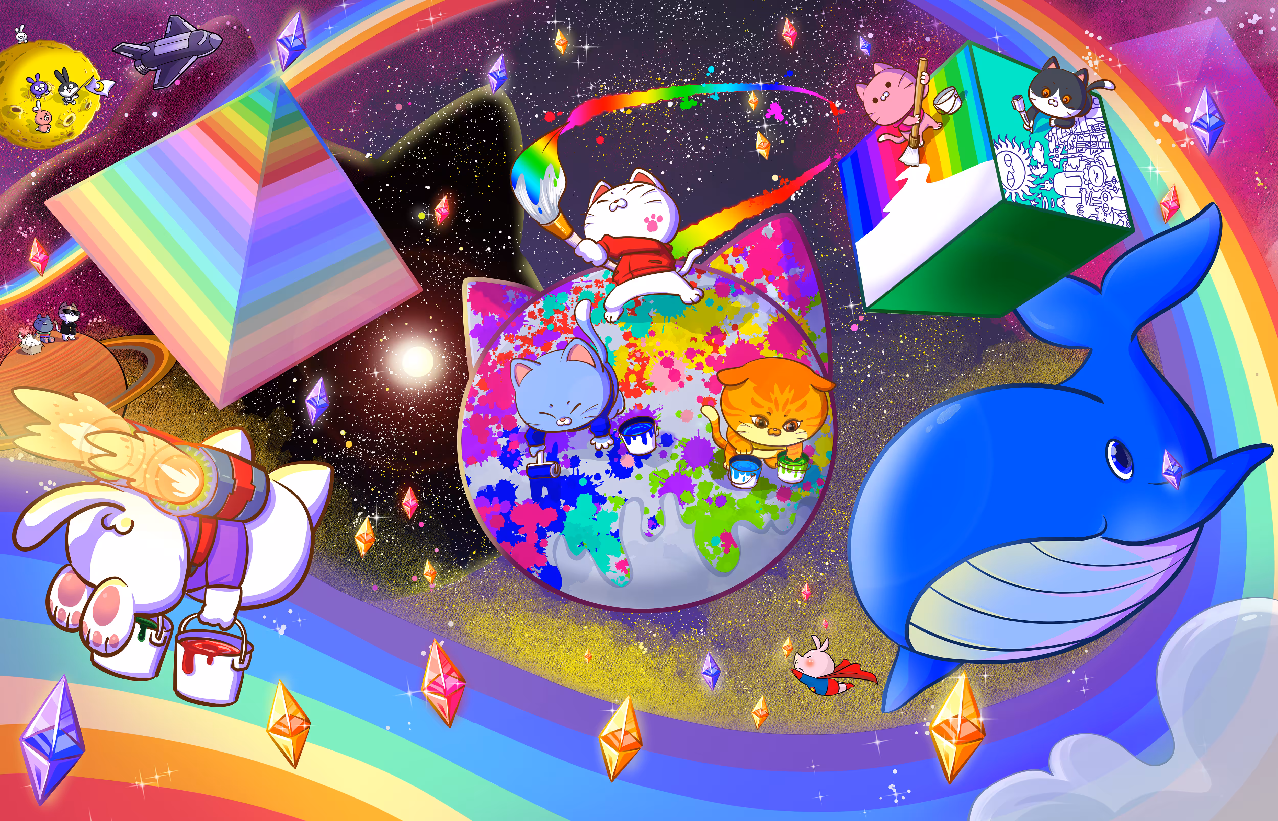 color of the universe