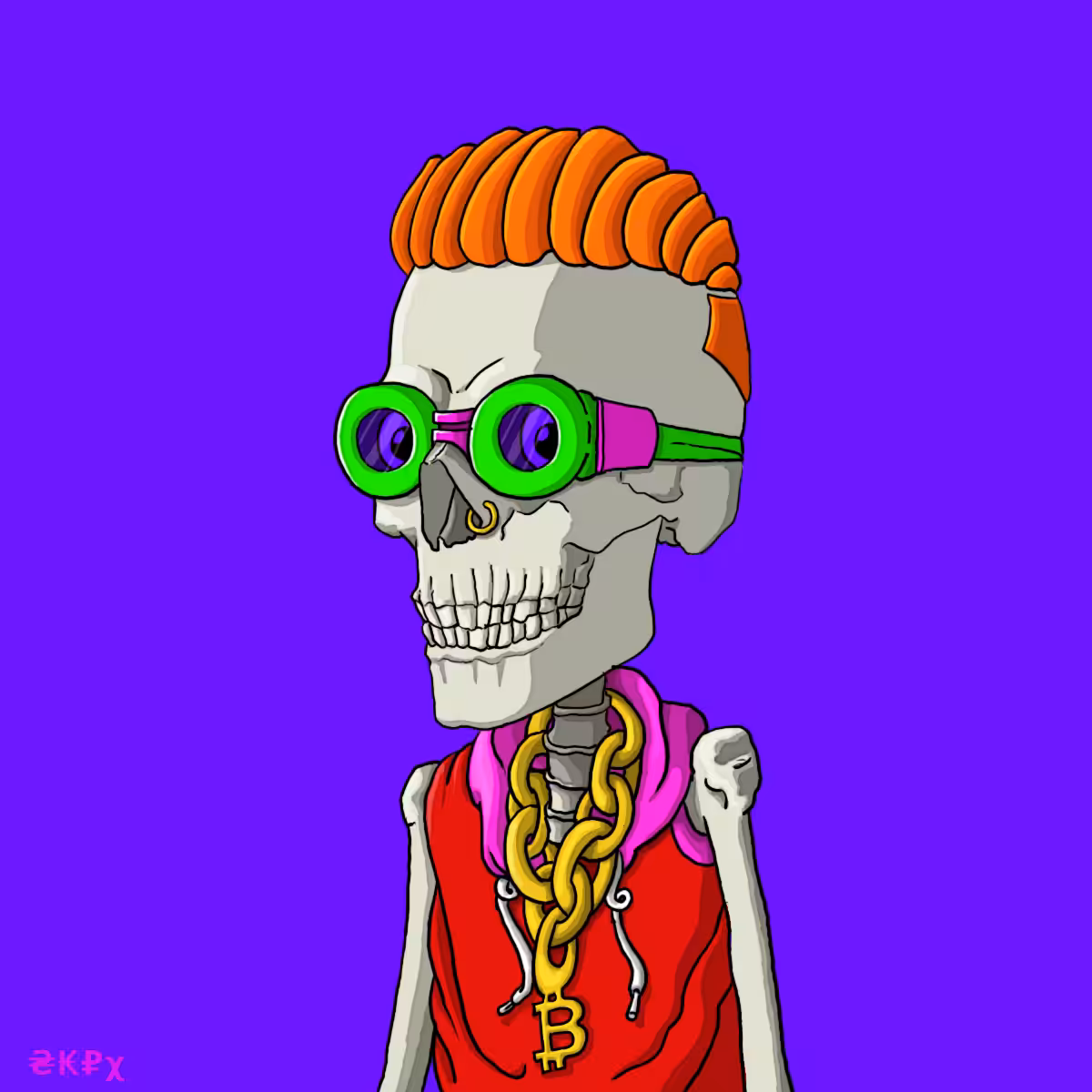 Skulls Casual Portrait #2