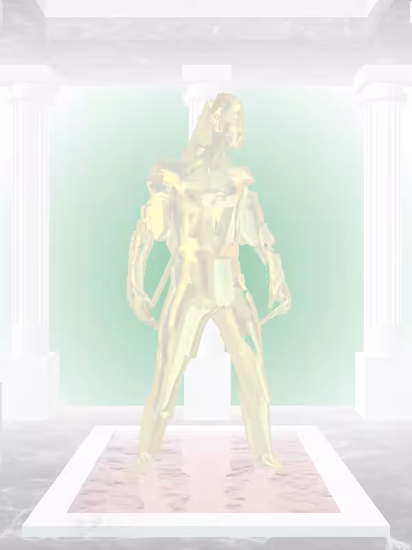 HeavenComputer: The Shooter Green-Golden Goblet Man #5275