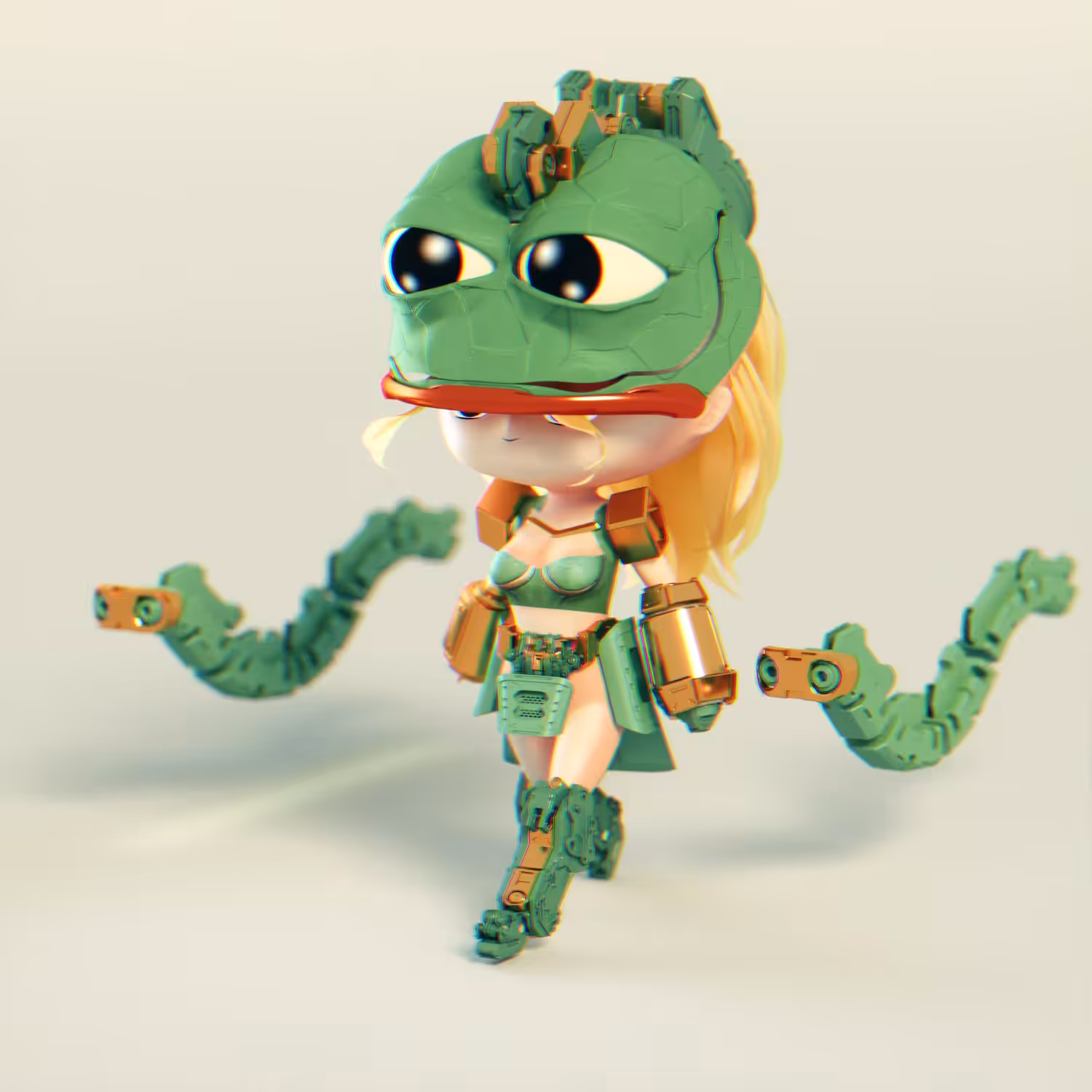 CC # 40 . Cutie Frog