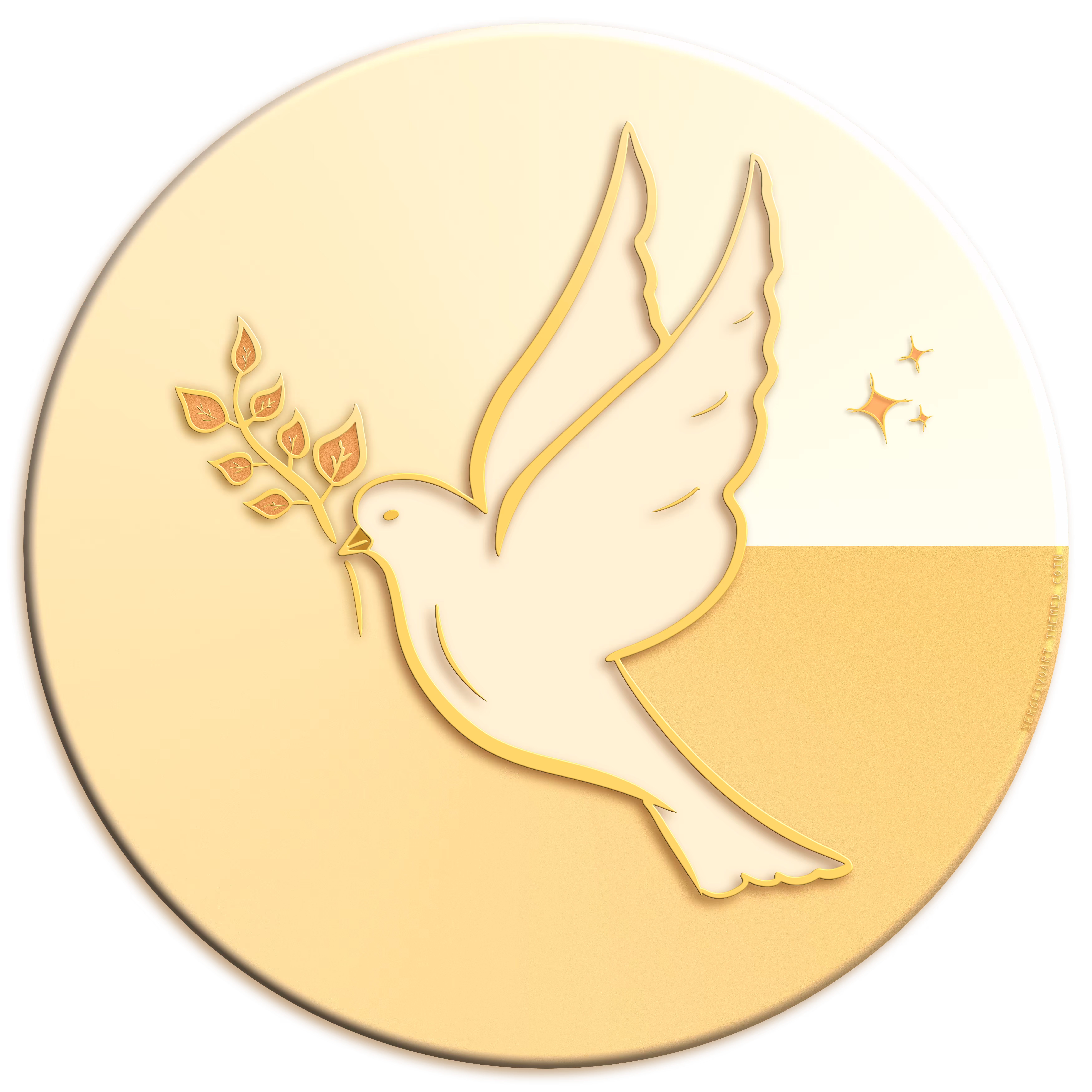 Themed Coin #3 - Peace