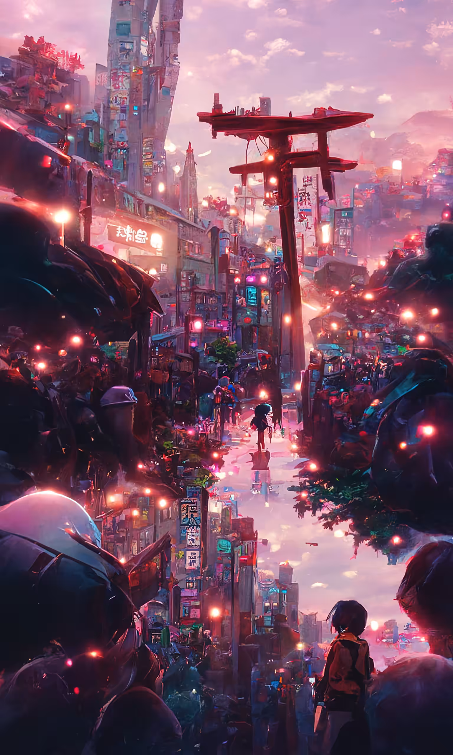 The infinite path to happiness