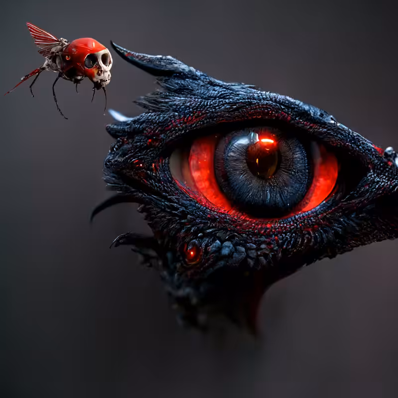 AI Eyes and Insect #2