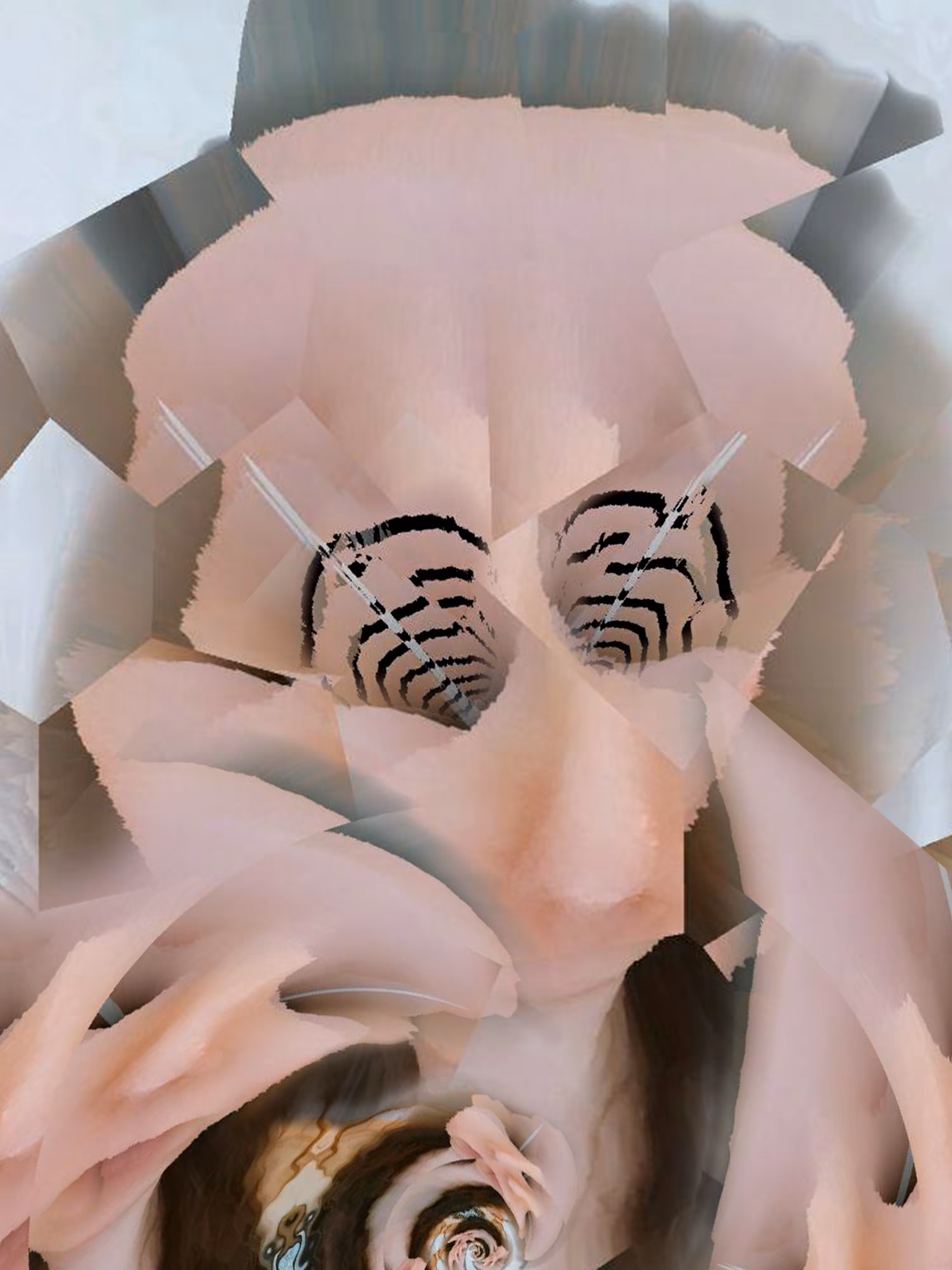 I scare myself / Self Portrait 2