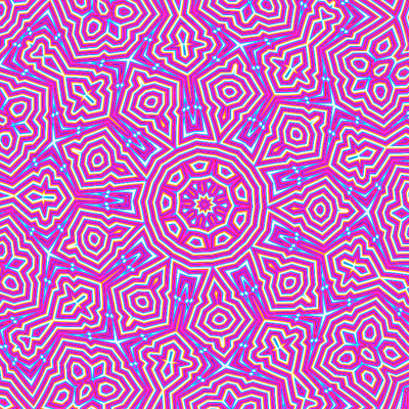 Psilocybin vision #3 - #fxhashturnsone #28