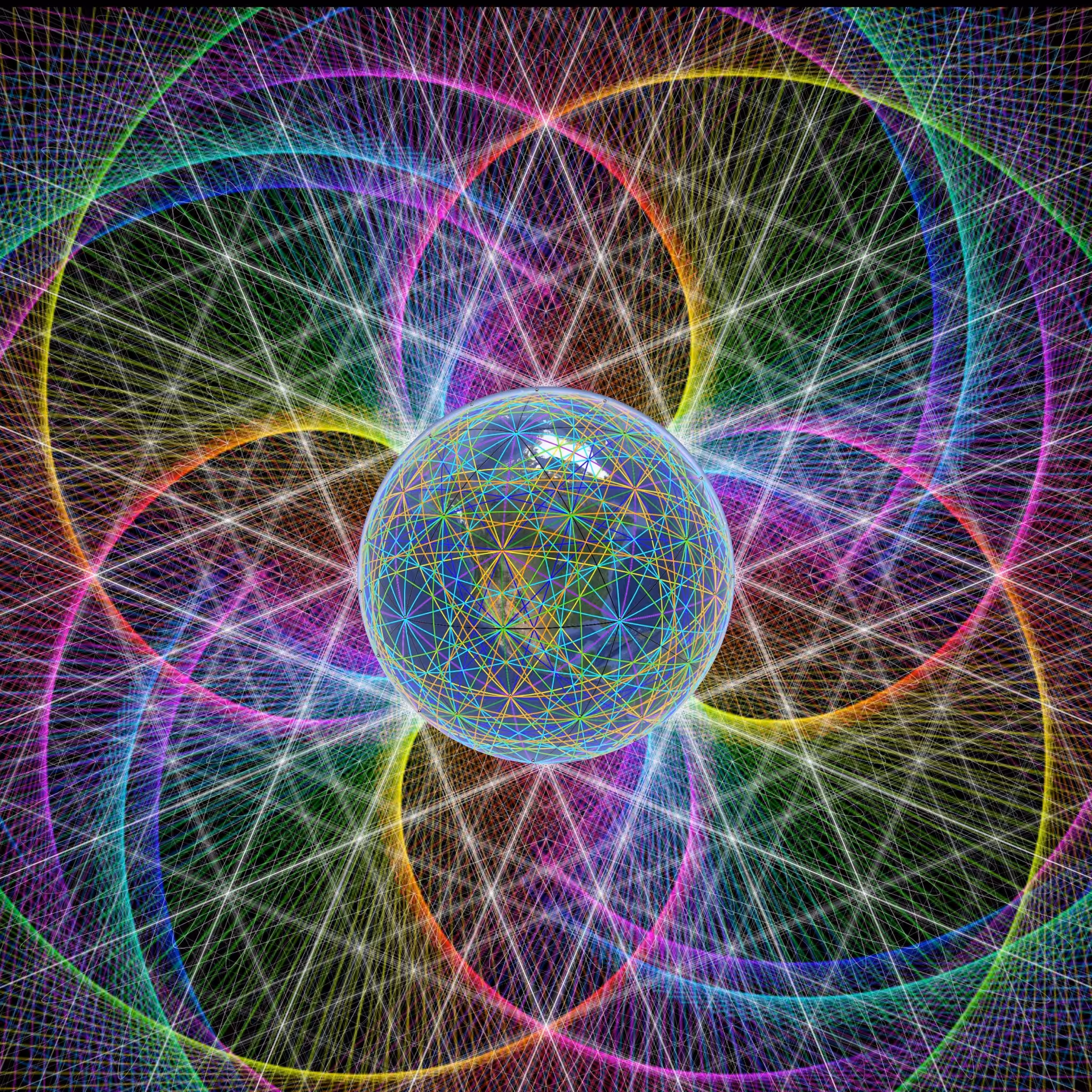 New Earth Grid Map