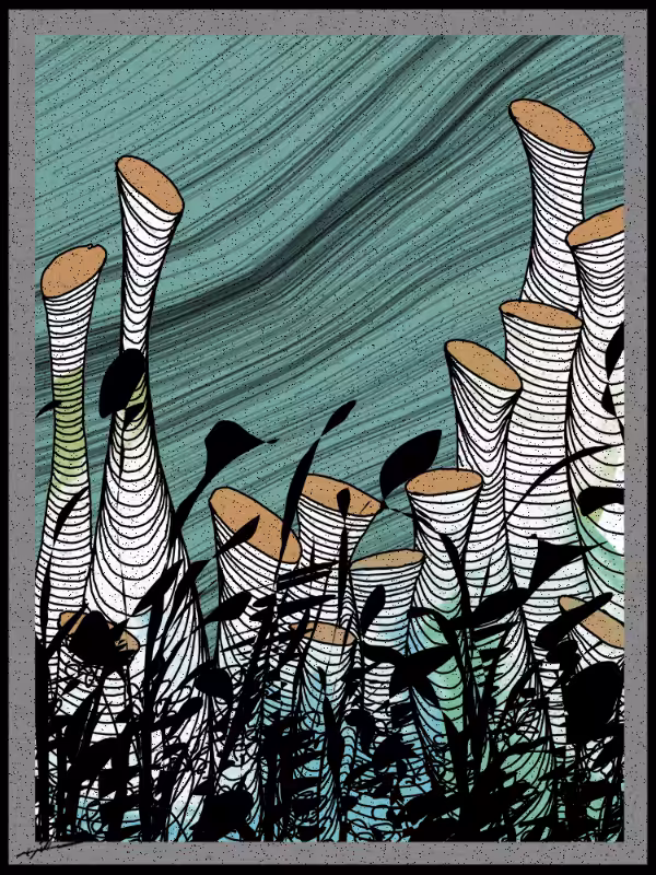Play with lines #zentangle #12