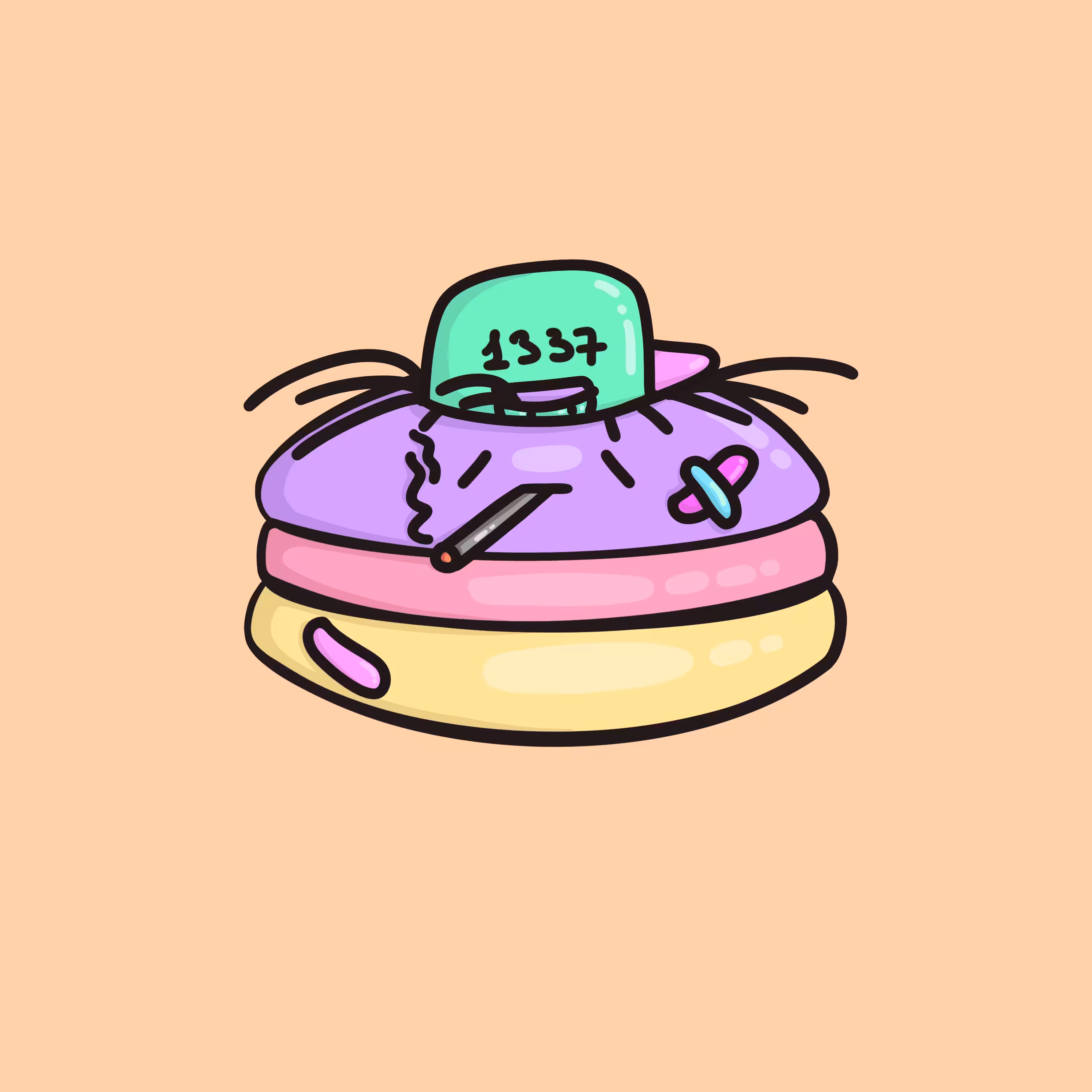Baby macaron #562