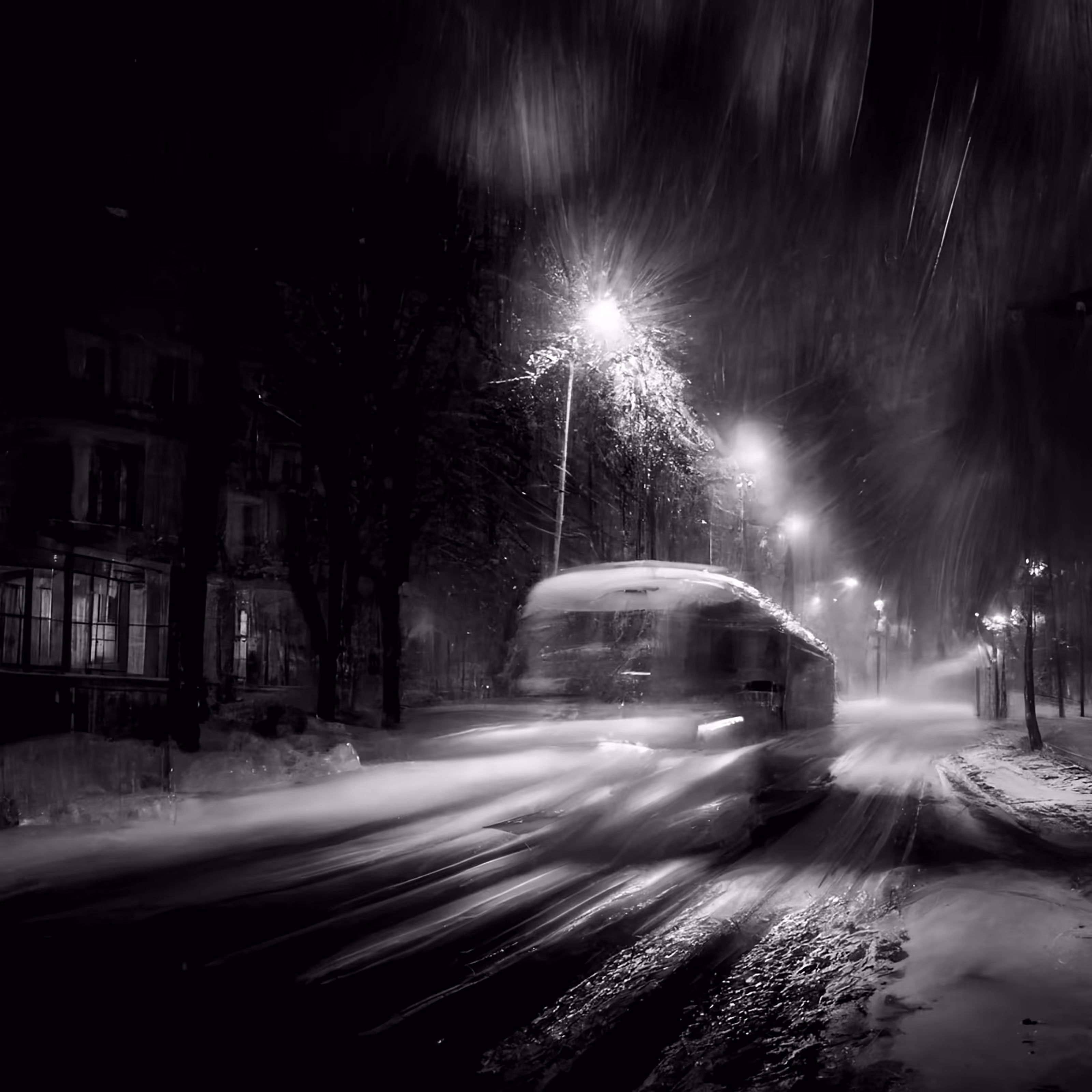 The last bus.