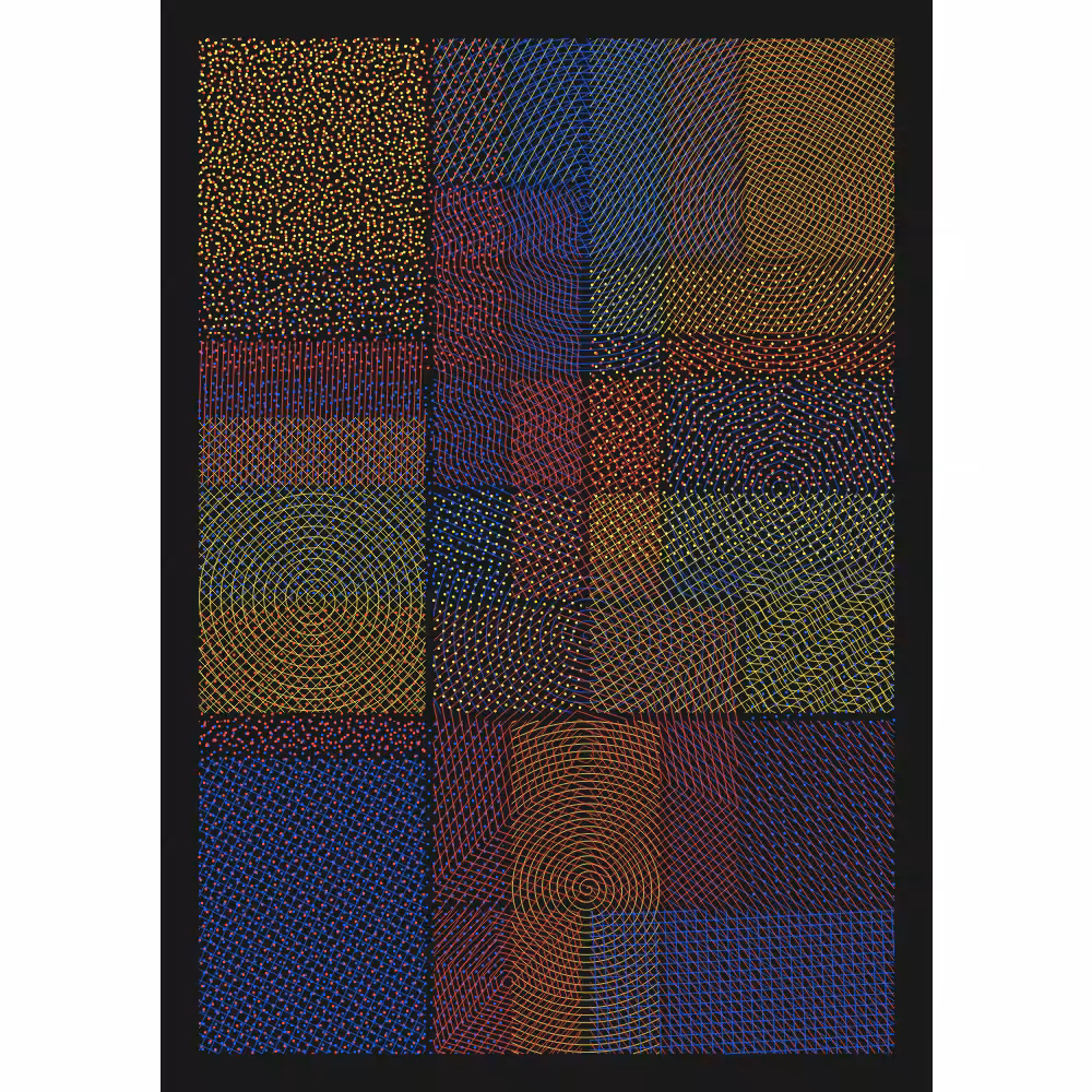 Pattern Grid Chaos  #42