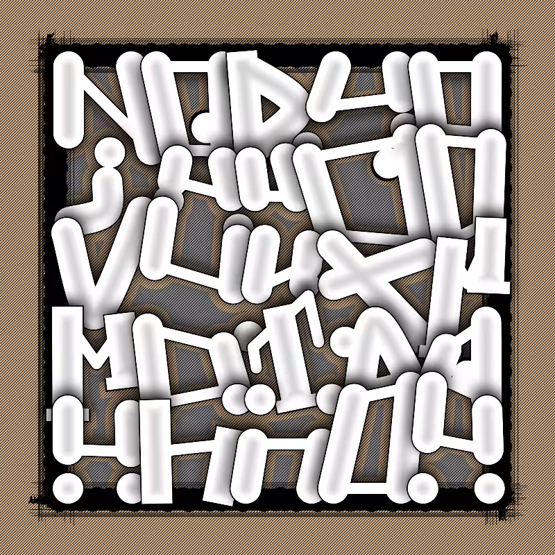 "Alphabetic signs" - (MatrixV2) #46