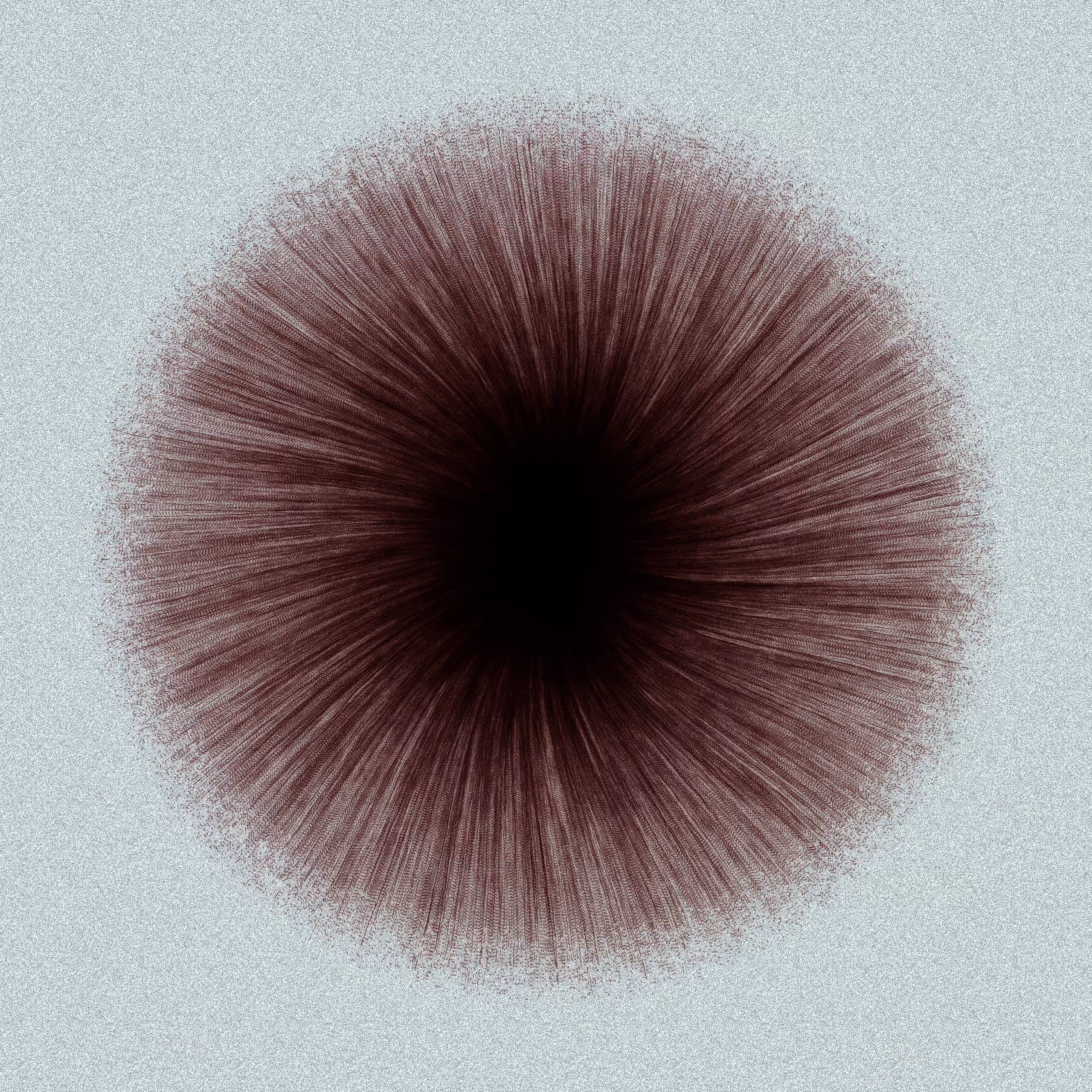 Iris red - generative Art