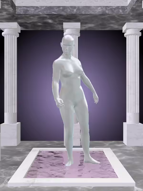 HeavenComputer: The Drunk Chronos Chrome Woman #4141