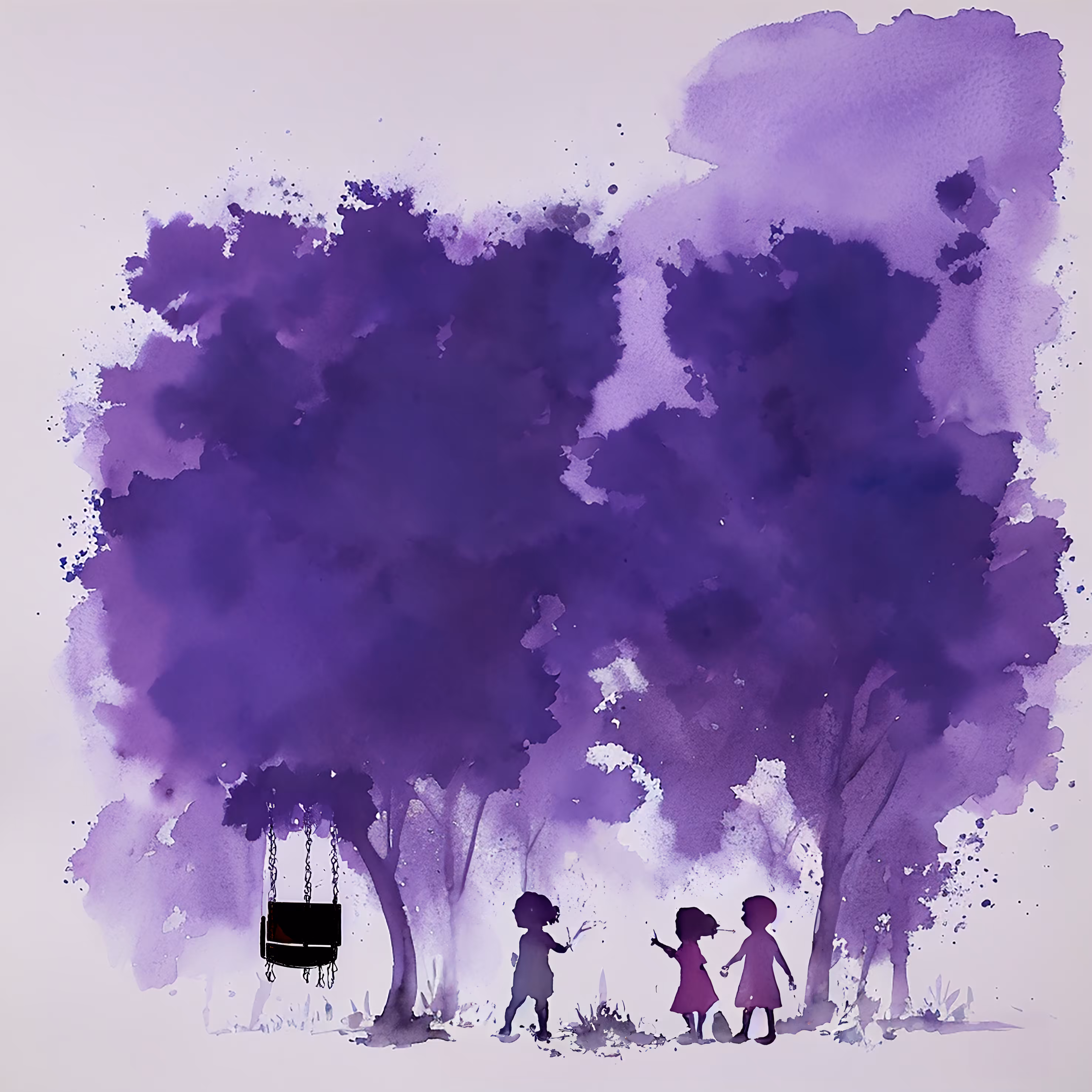 Violet Dreams and Playful Whispers