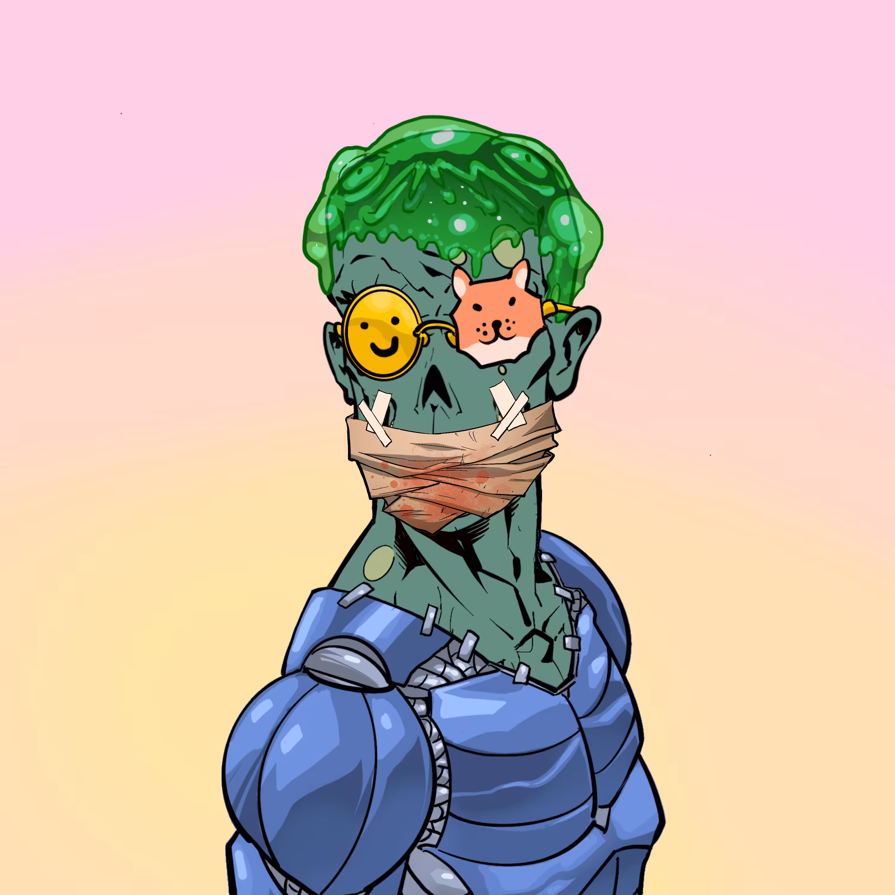 GlieseZombiesPFPs: GlieseZombiePFP #1335