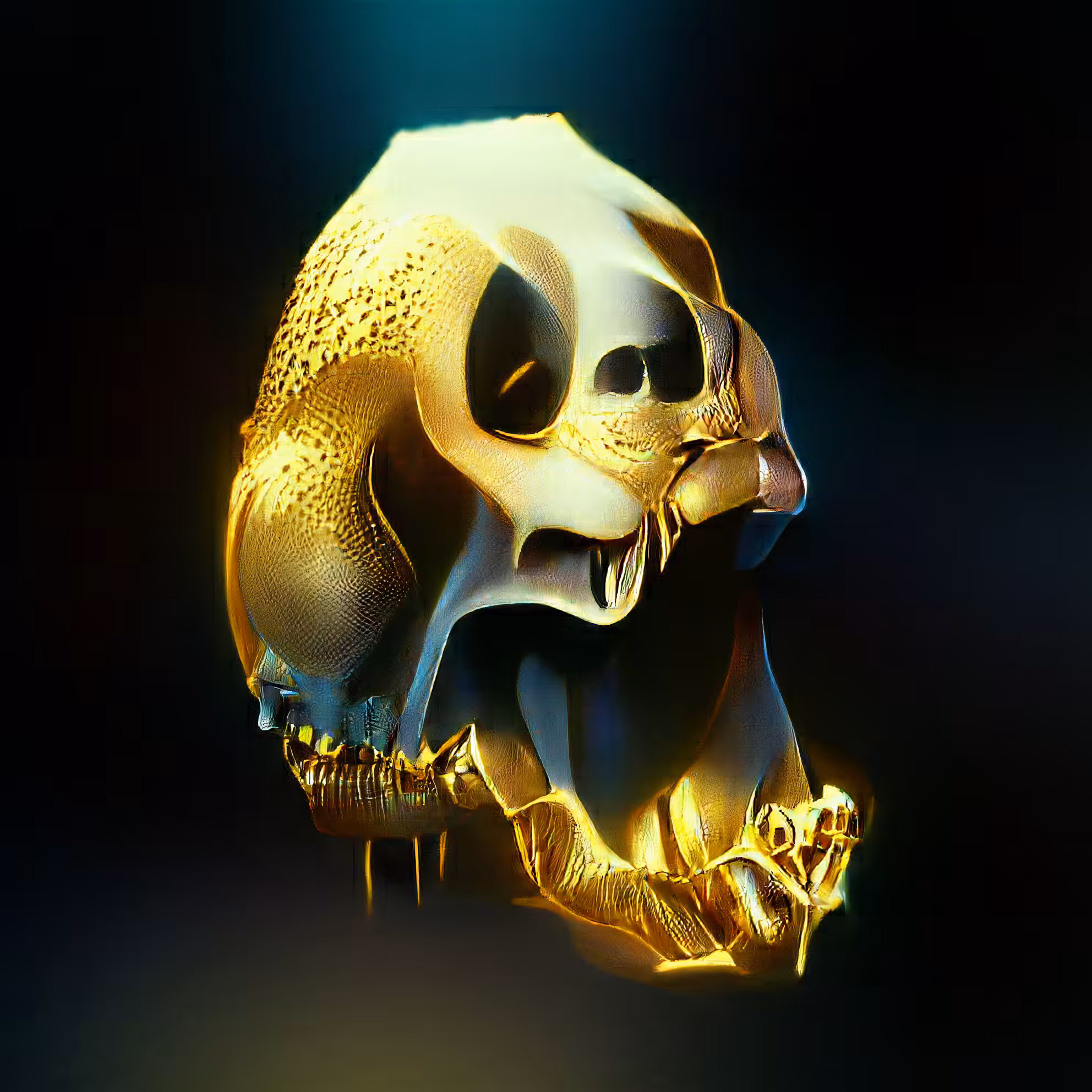 "Algorithm Skull 004"