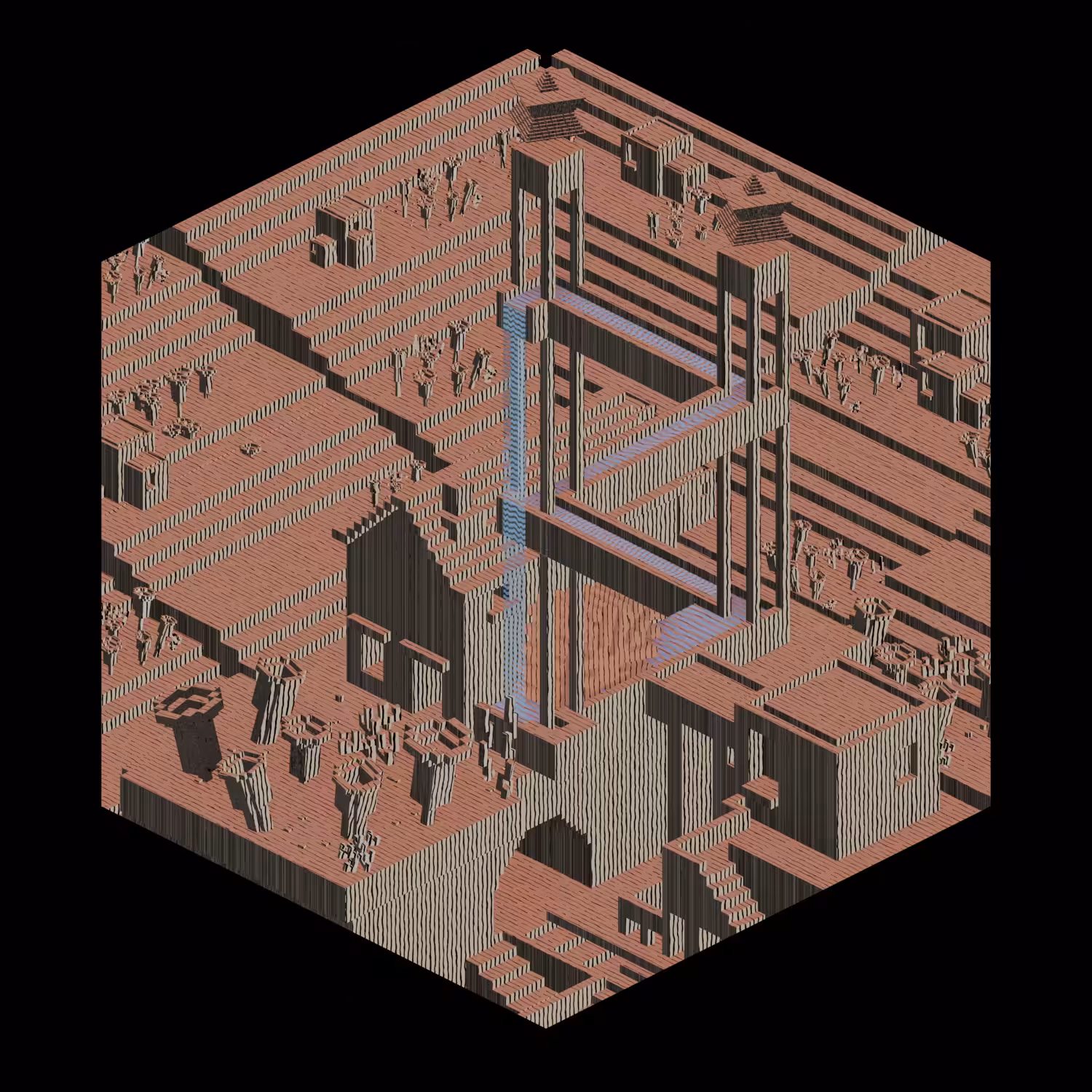 QUBE#3X07 Escher#2