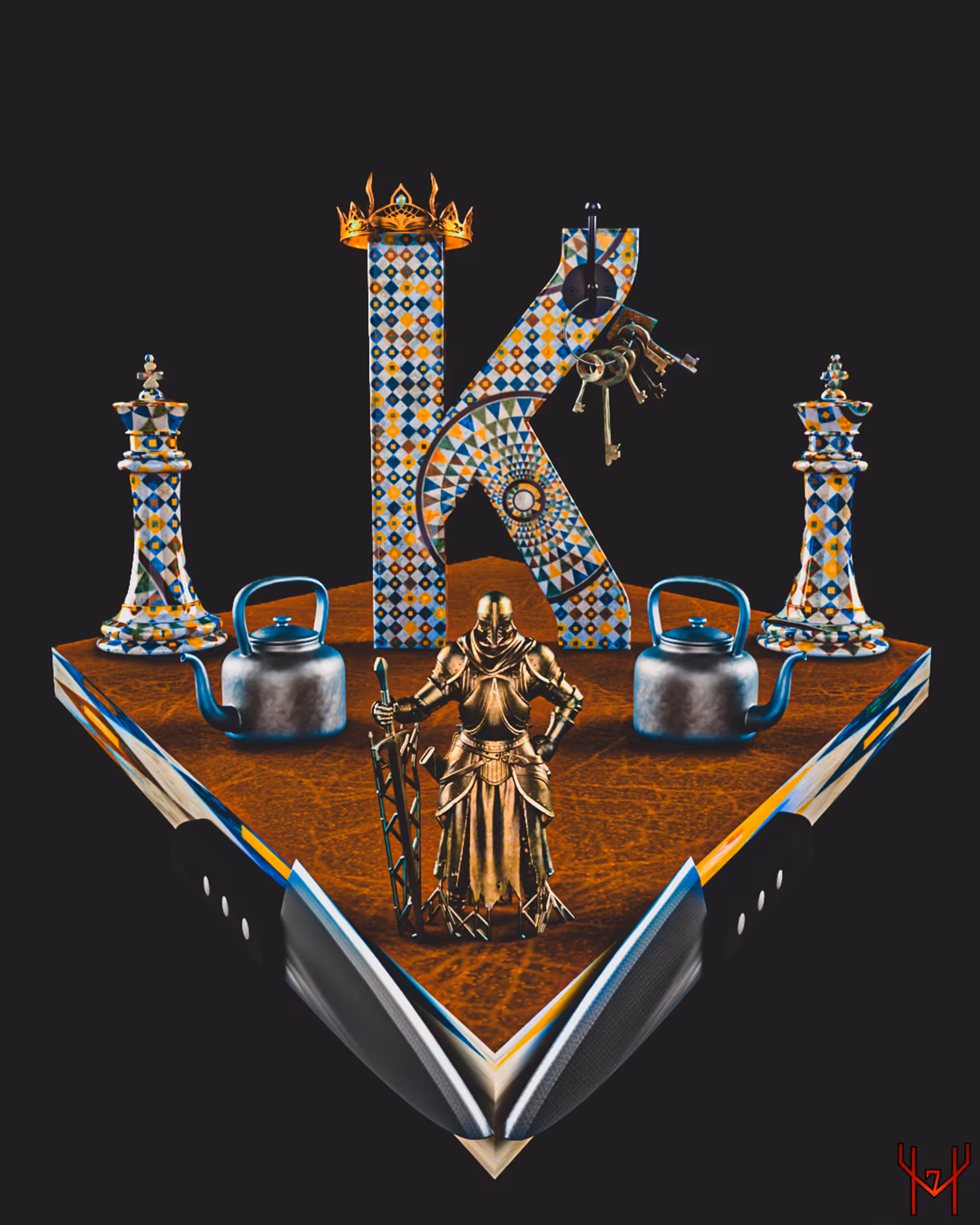 Knives out for King's tea