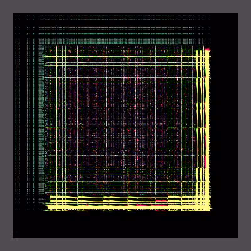 Analog Grid Burn #11