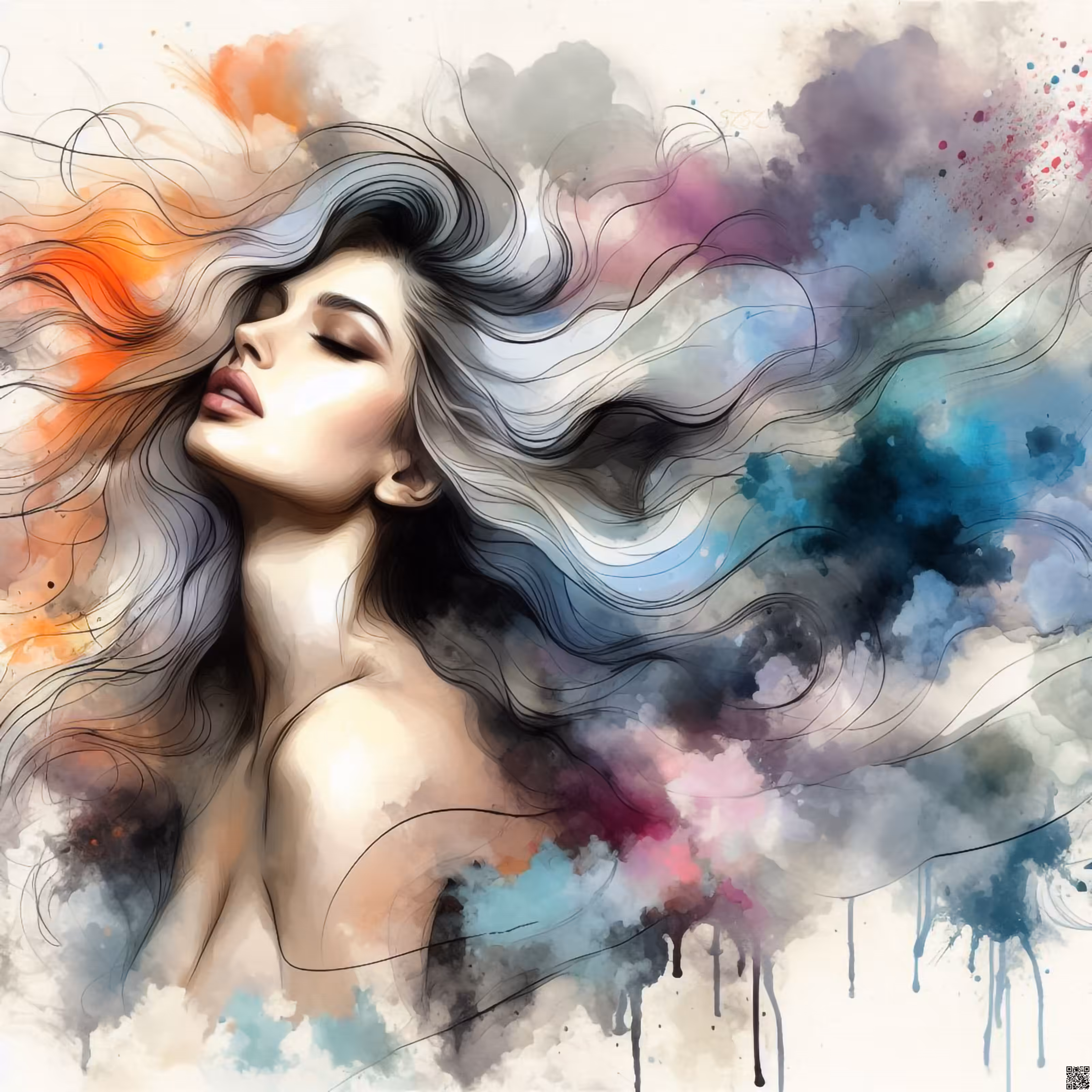 🎨Feminine Beauty in Paint#39