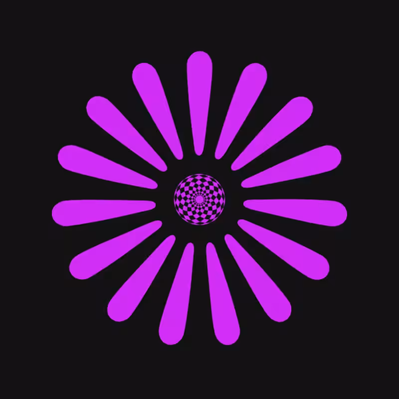 Harlequin's Wheel #18