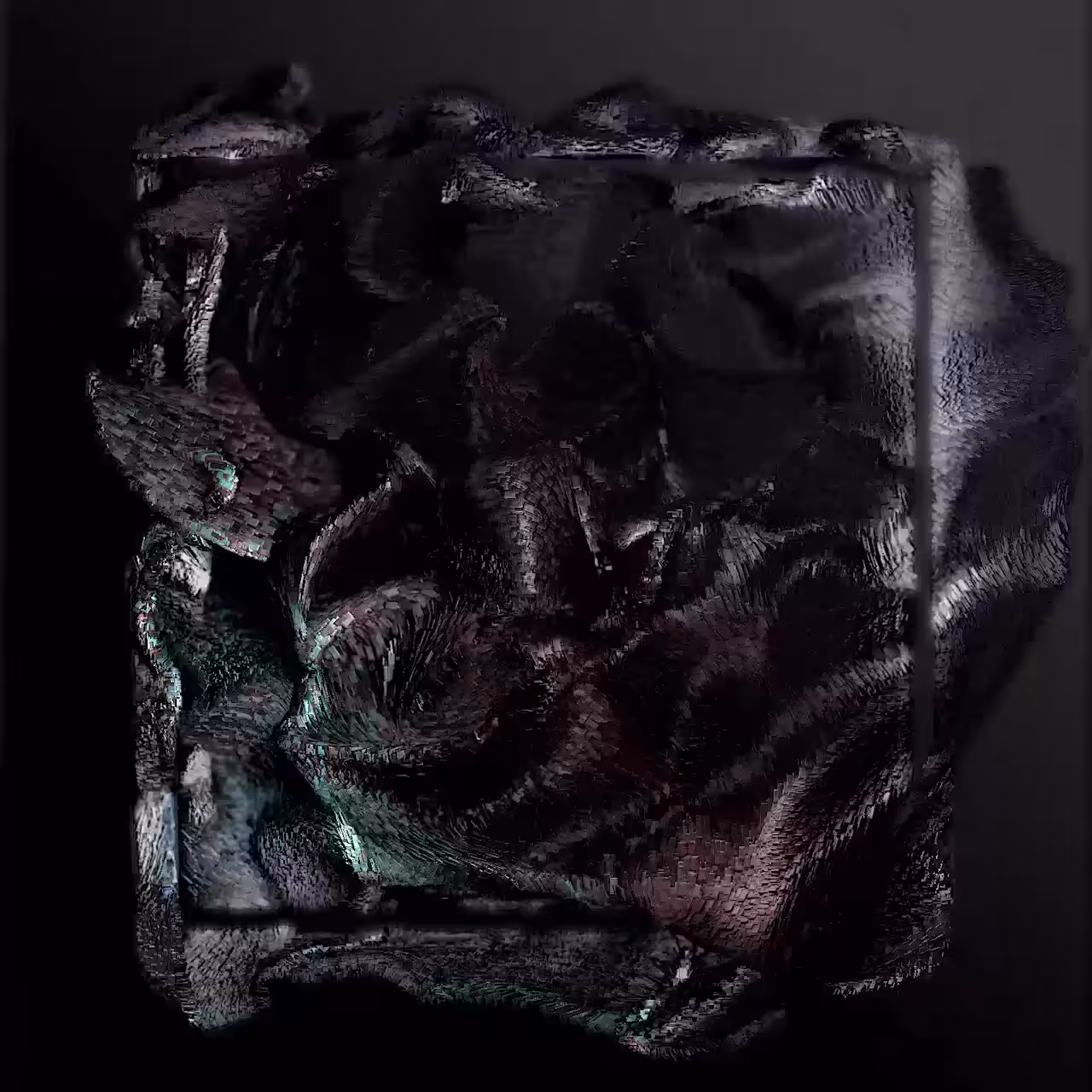 Abstracted Frame #19 (Violet)