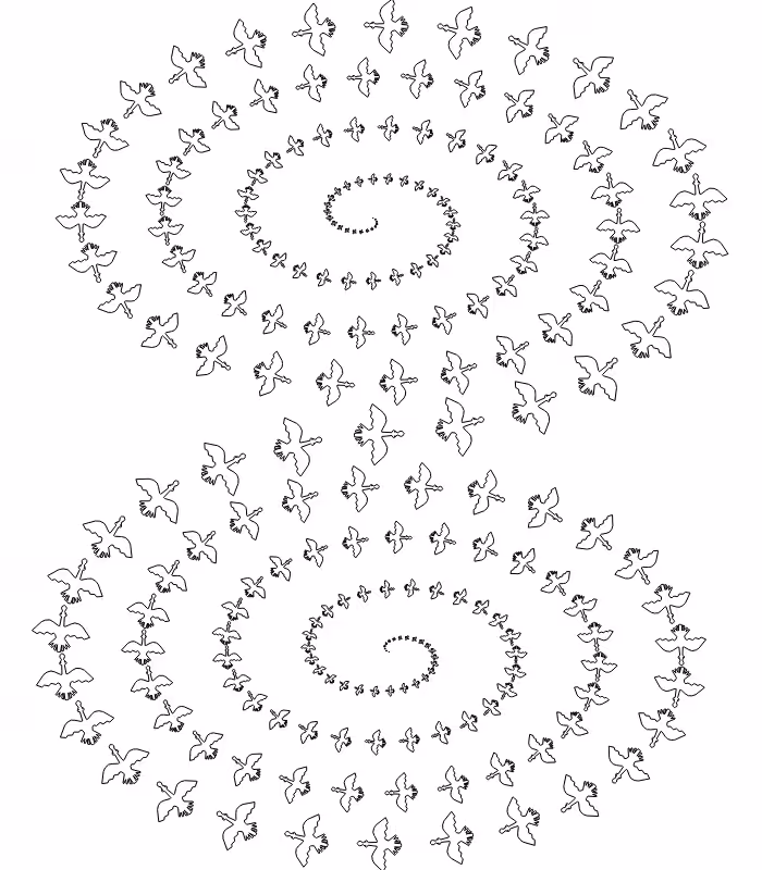 Creature Spirals #19