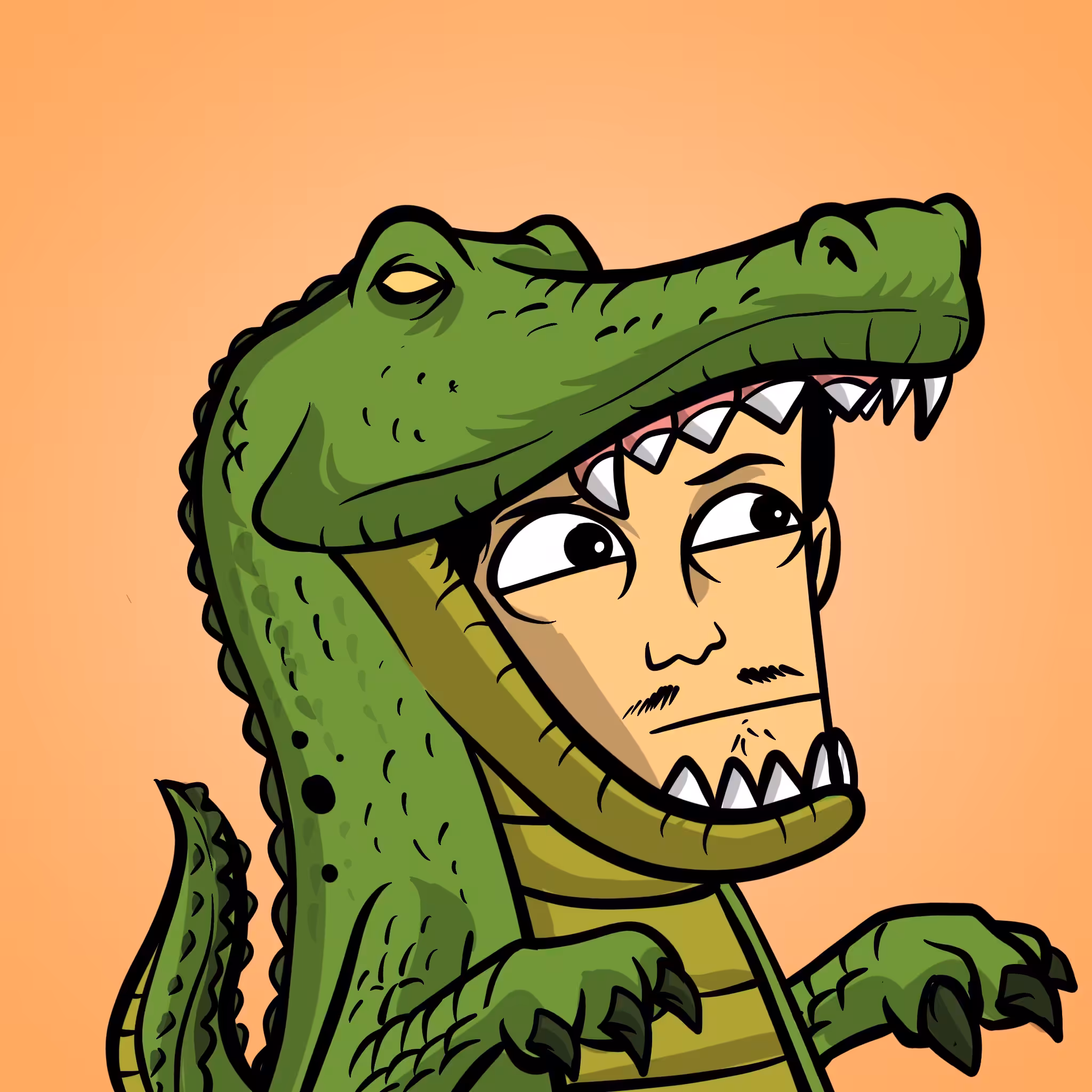 Crocodile beast doll
