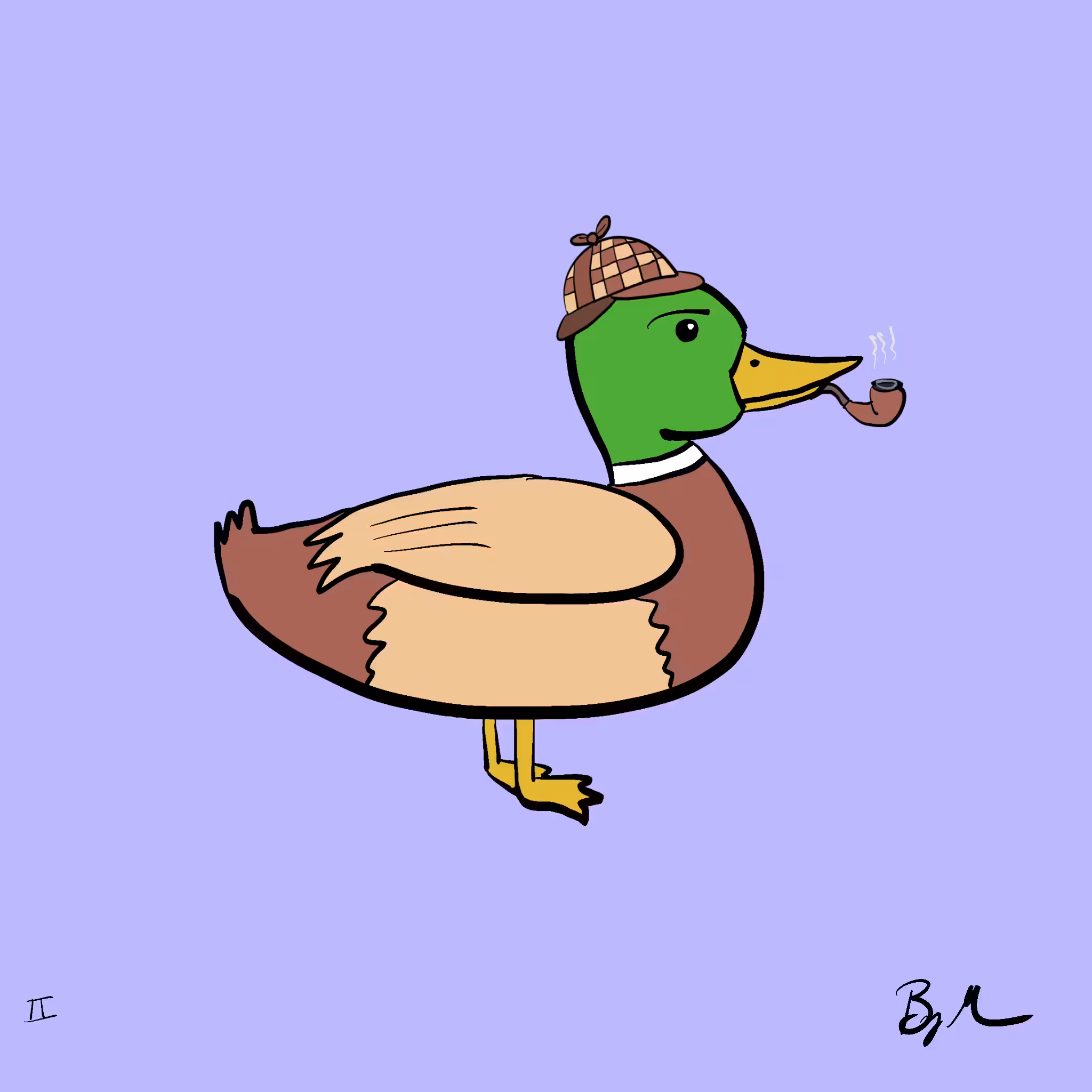 #92 Adam, the Deductive Mallard Duck