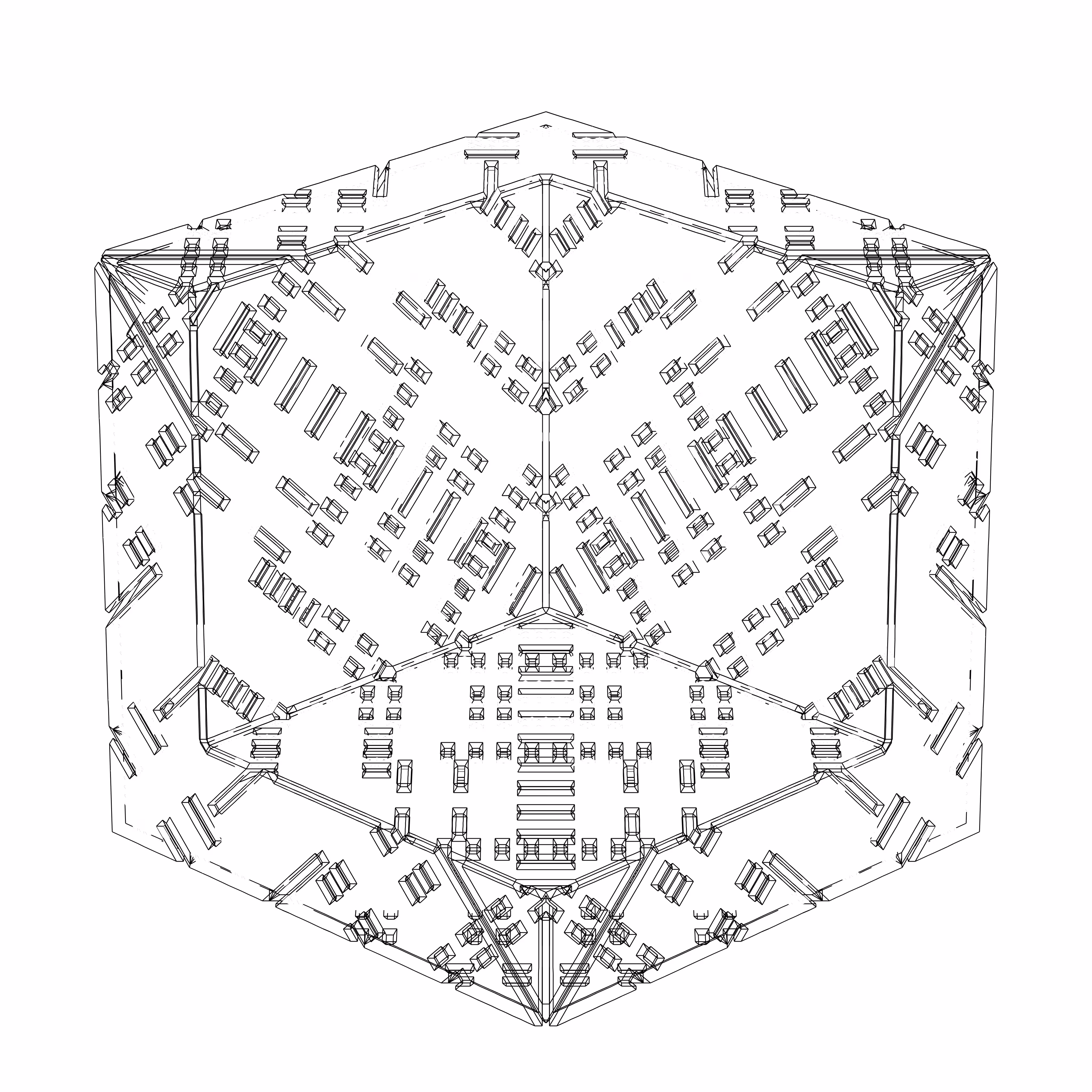 LL21 Alien Art Cube #366