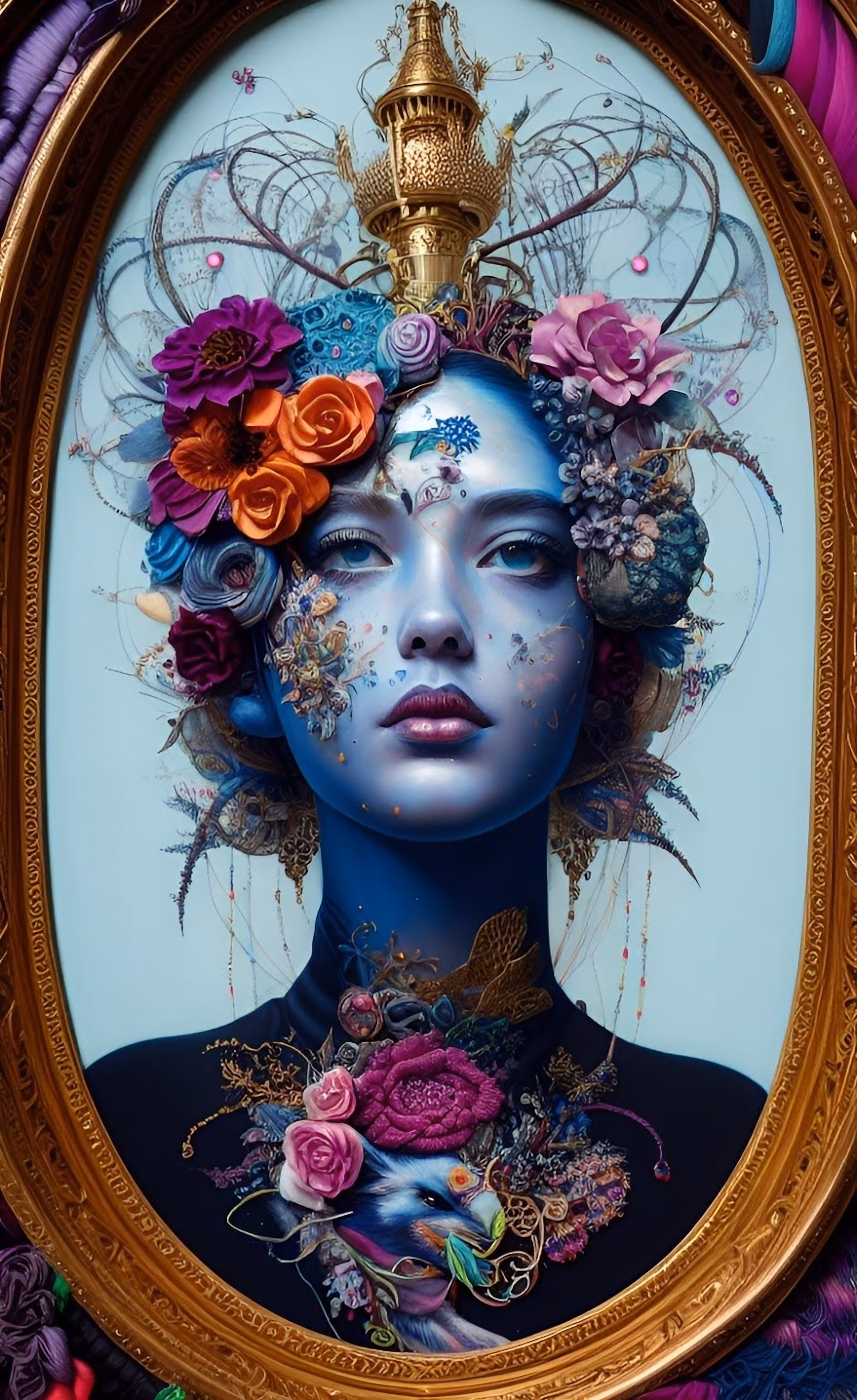 Color Inspiration: Lady in Blue 