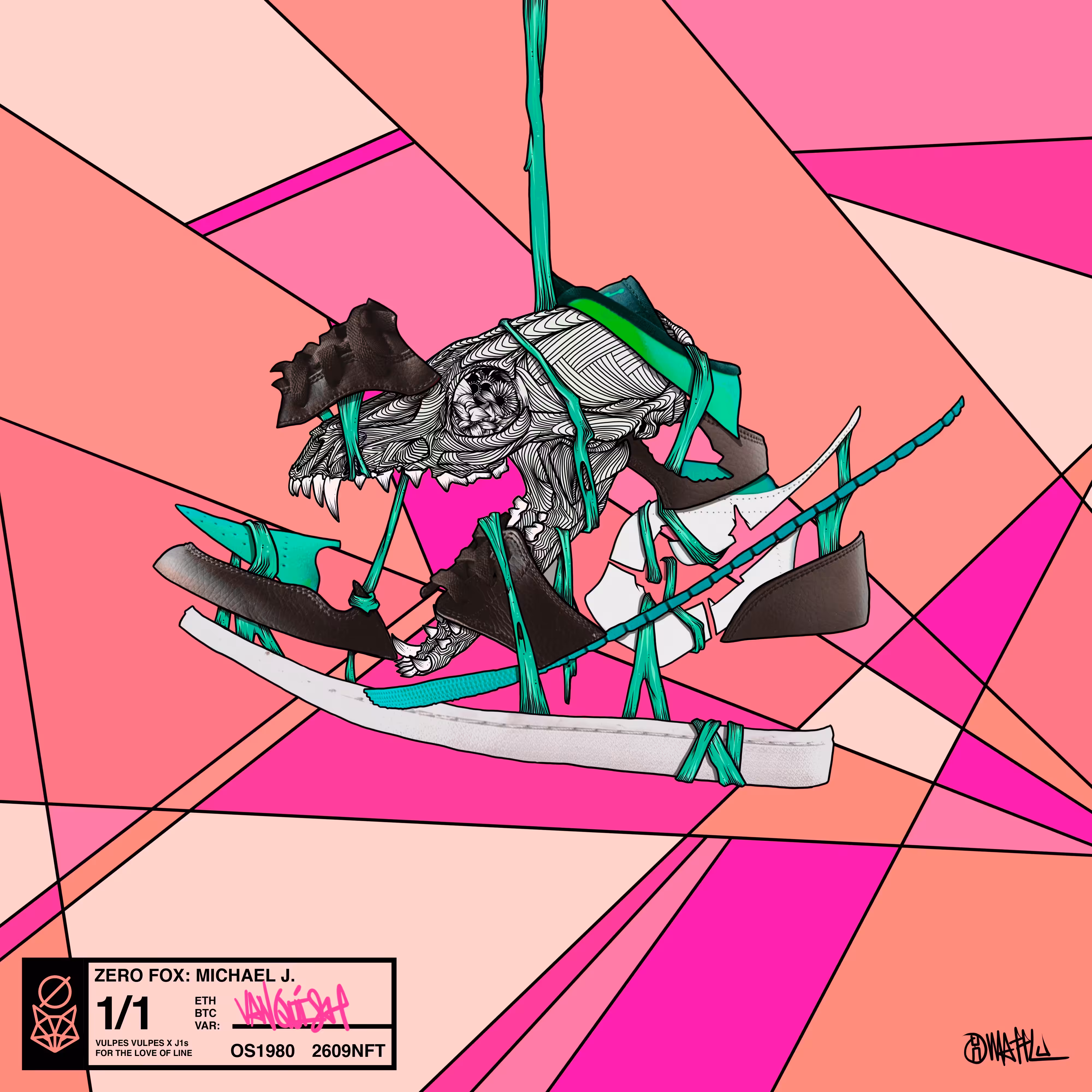 Zero Fox/Michael J - "Vanquish"  1/1
