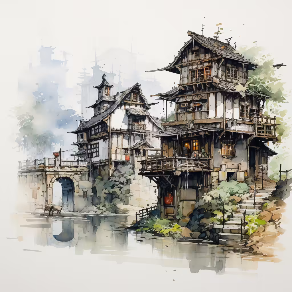 White Villages: White Village #29