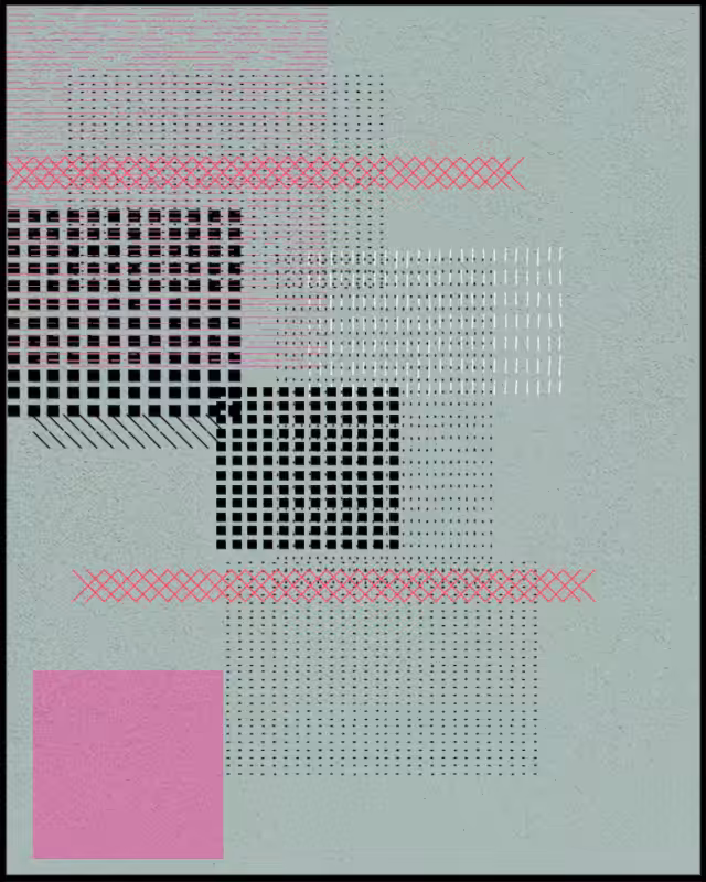 Dance of lines and shapes #30