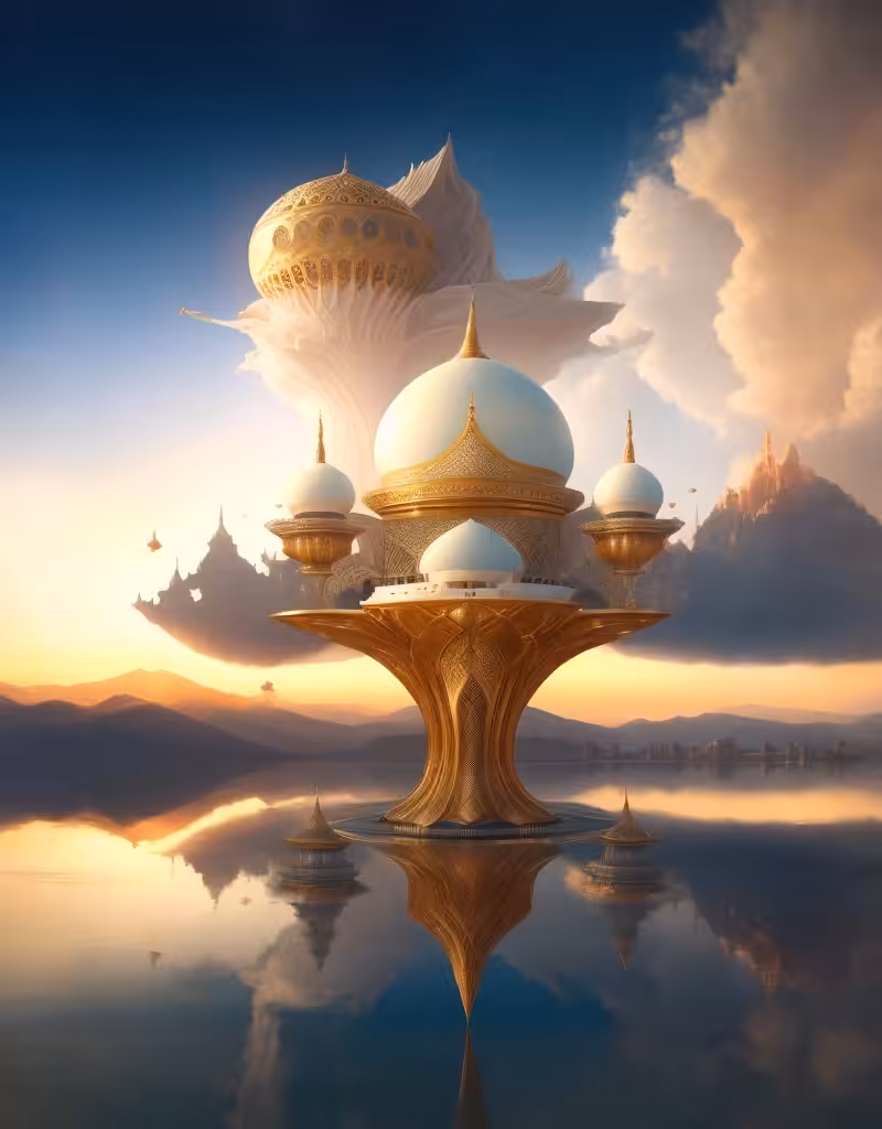 Iranian and modern palace in the sky 1