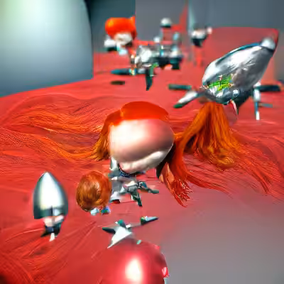 Between Flying Objects