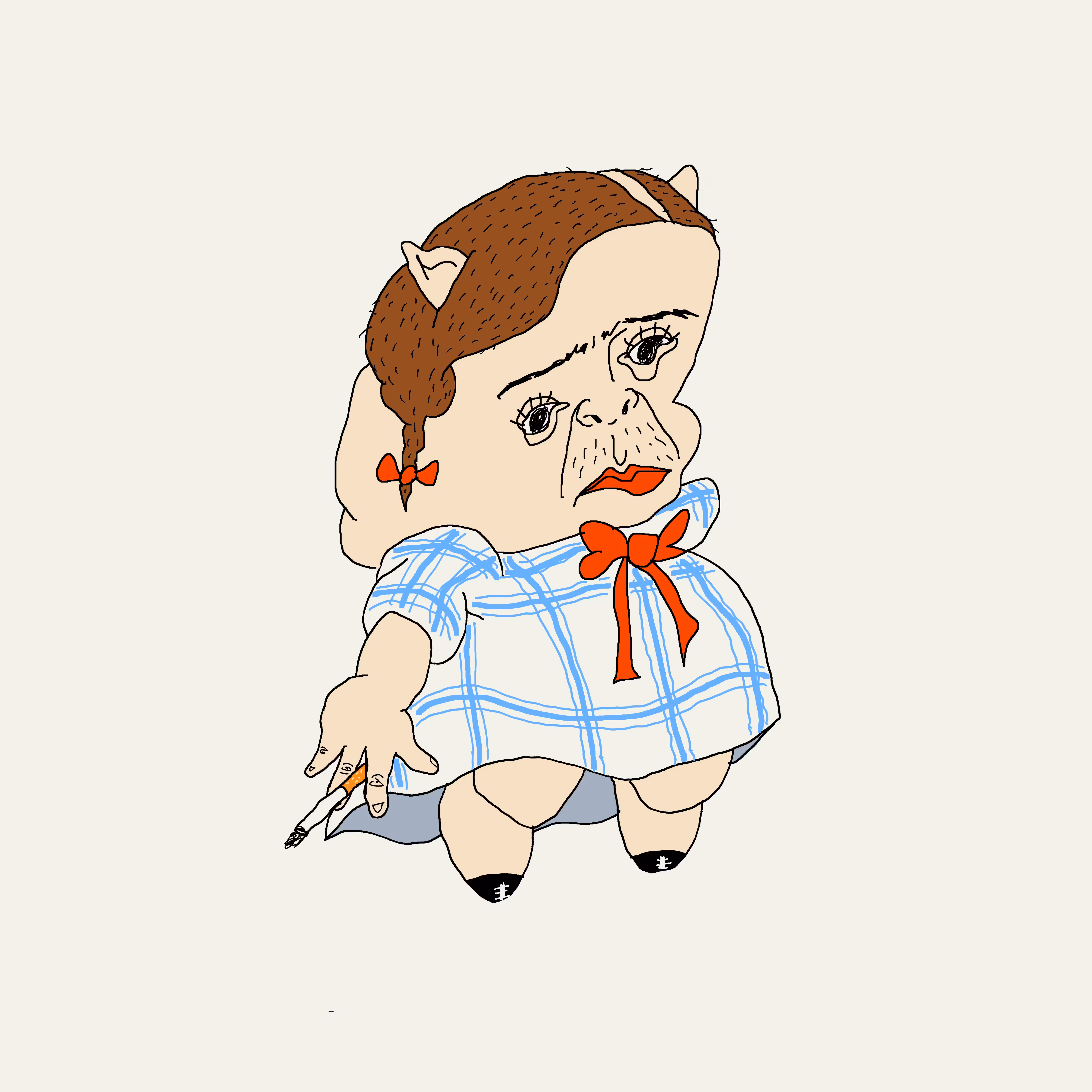 Ricarda the pig