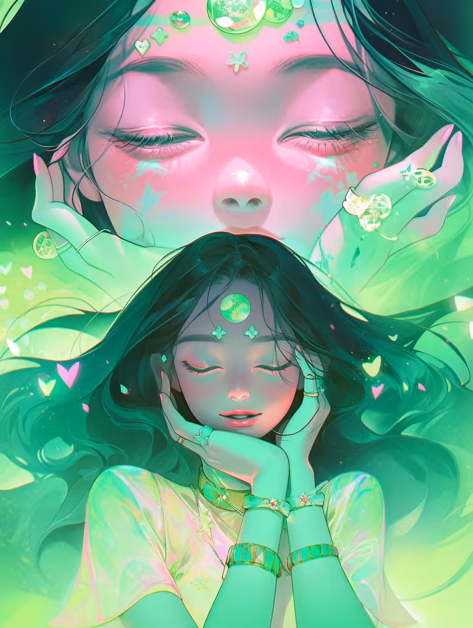 Glowing Green : Daydream away 