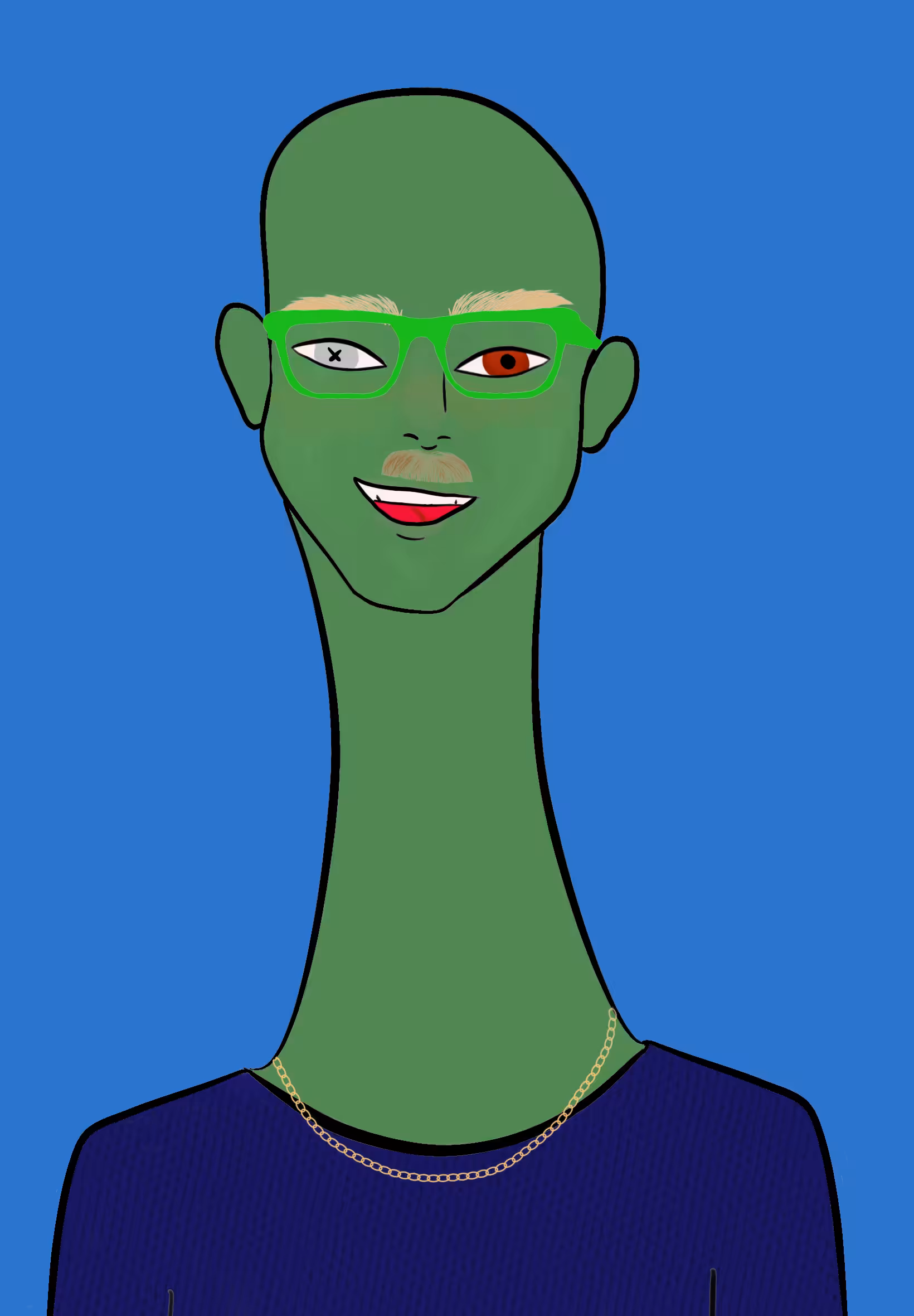 Long Neckie Fellas #1043