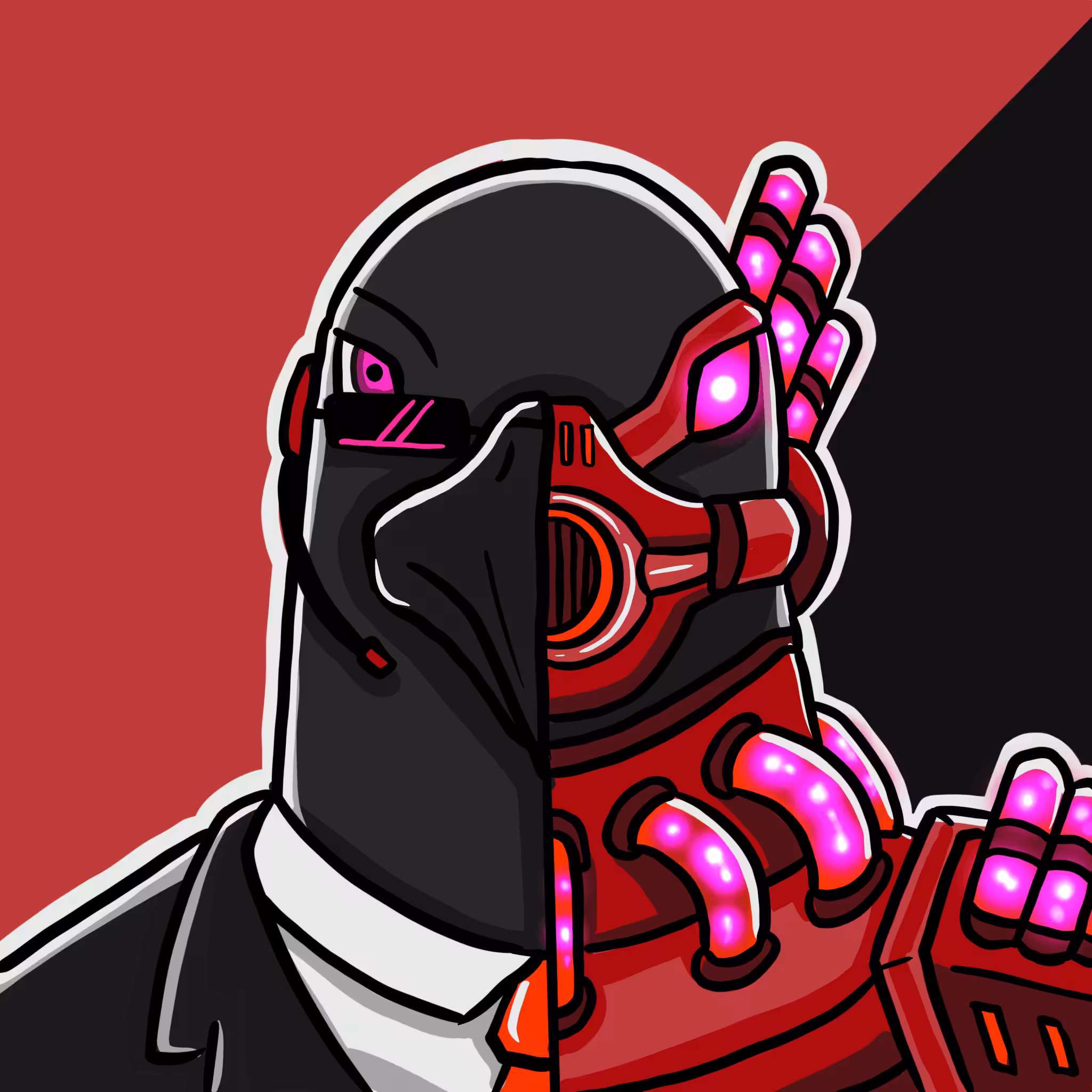 Mirror Zoo: Crow / Killer (rare)