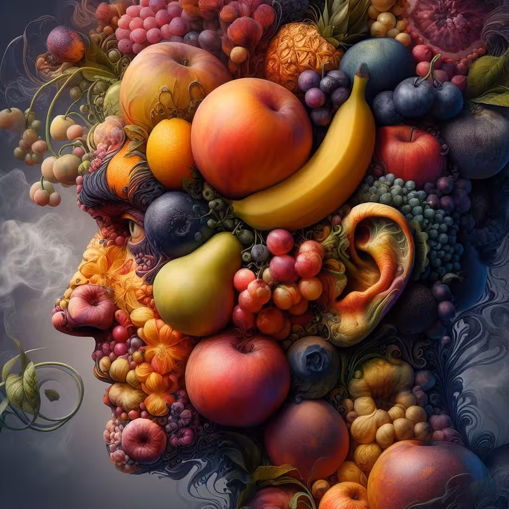 fruit man: 8rendition
