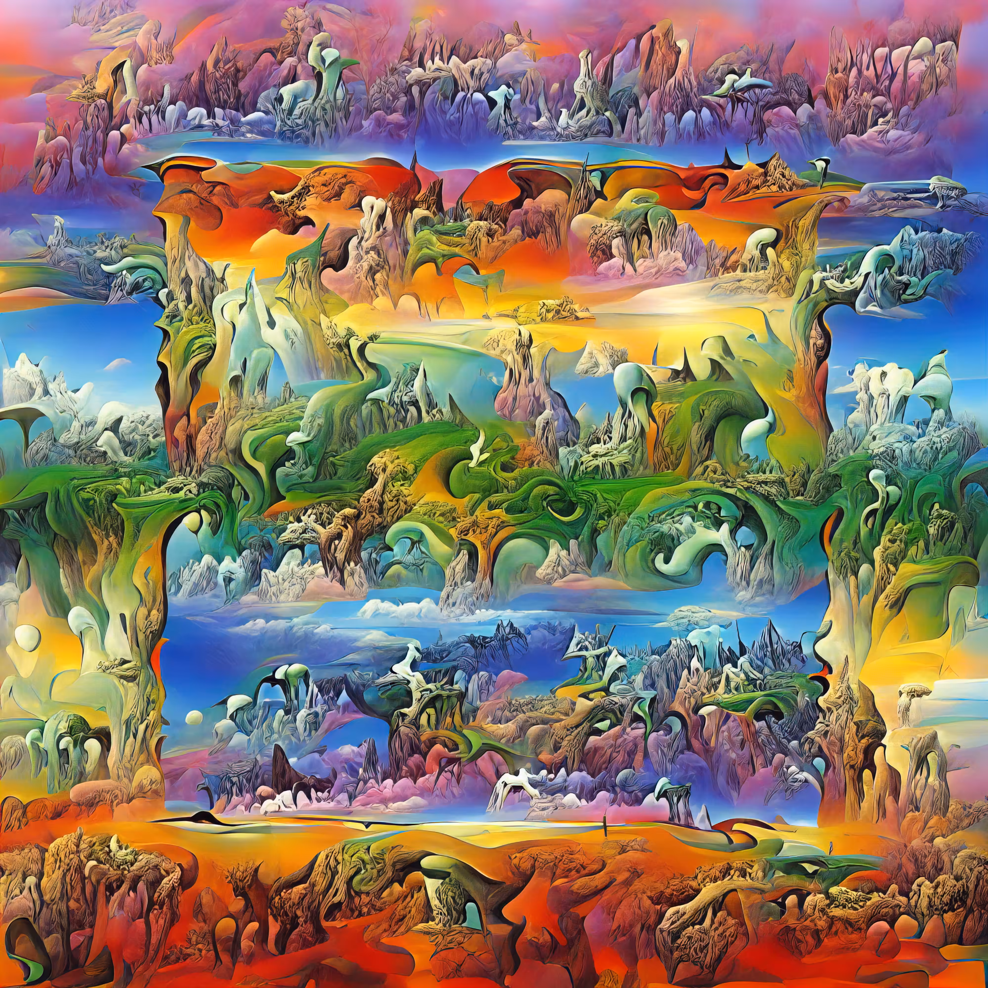 Psychedelic Tourism Postcard 10