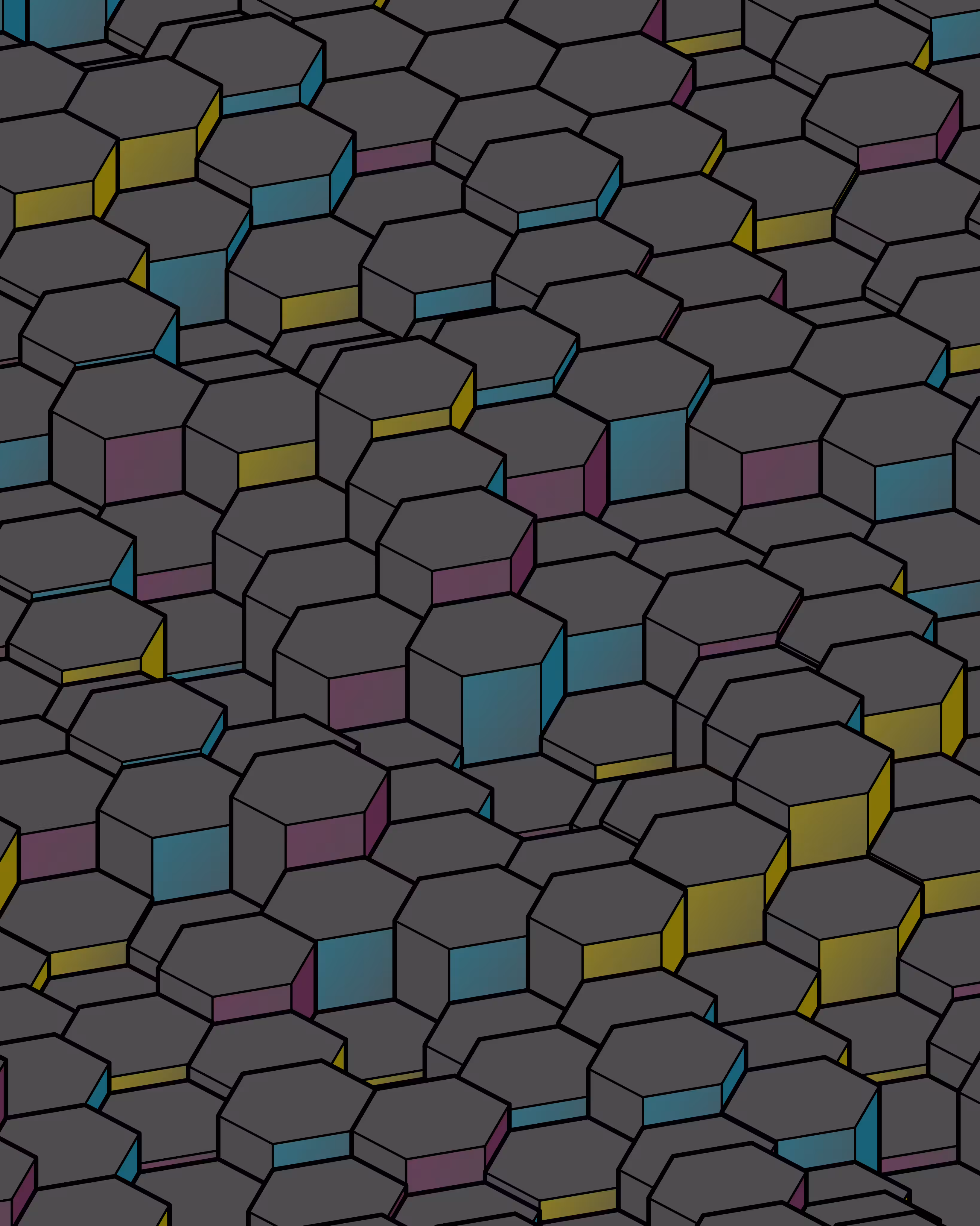 Hexagones Landscape #57