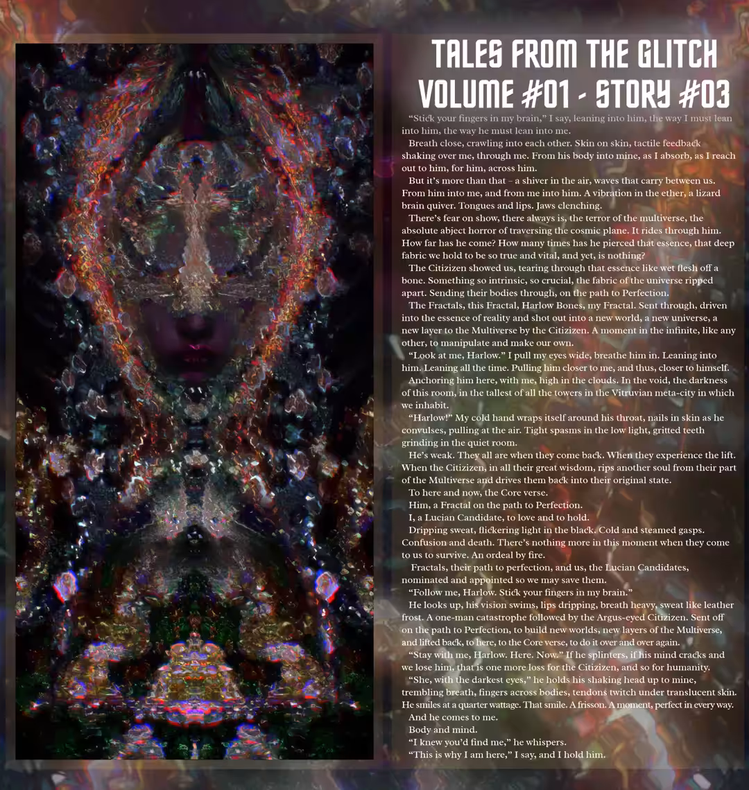 Tales From The Glitch - Volume #01 - Story #03 - The Lucian Candidates