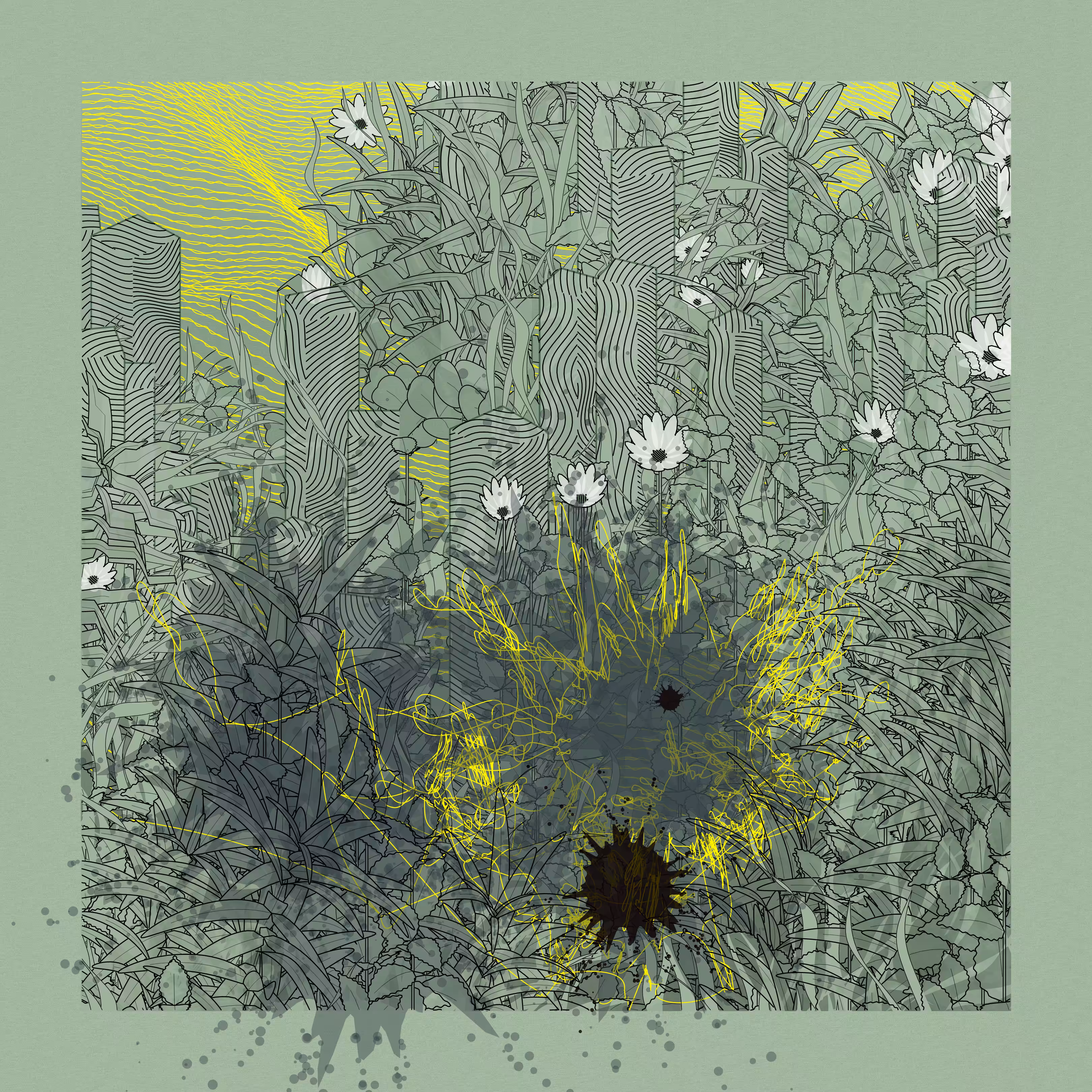 Landscape with Carbon Capture #3000