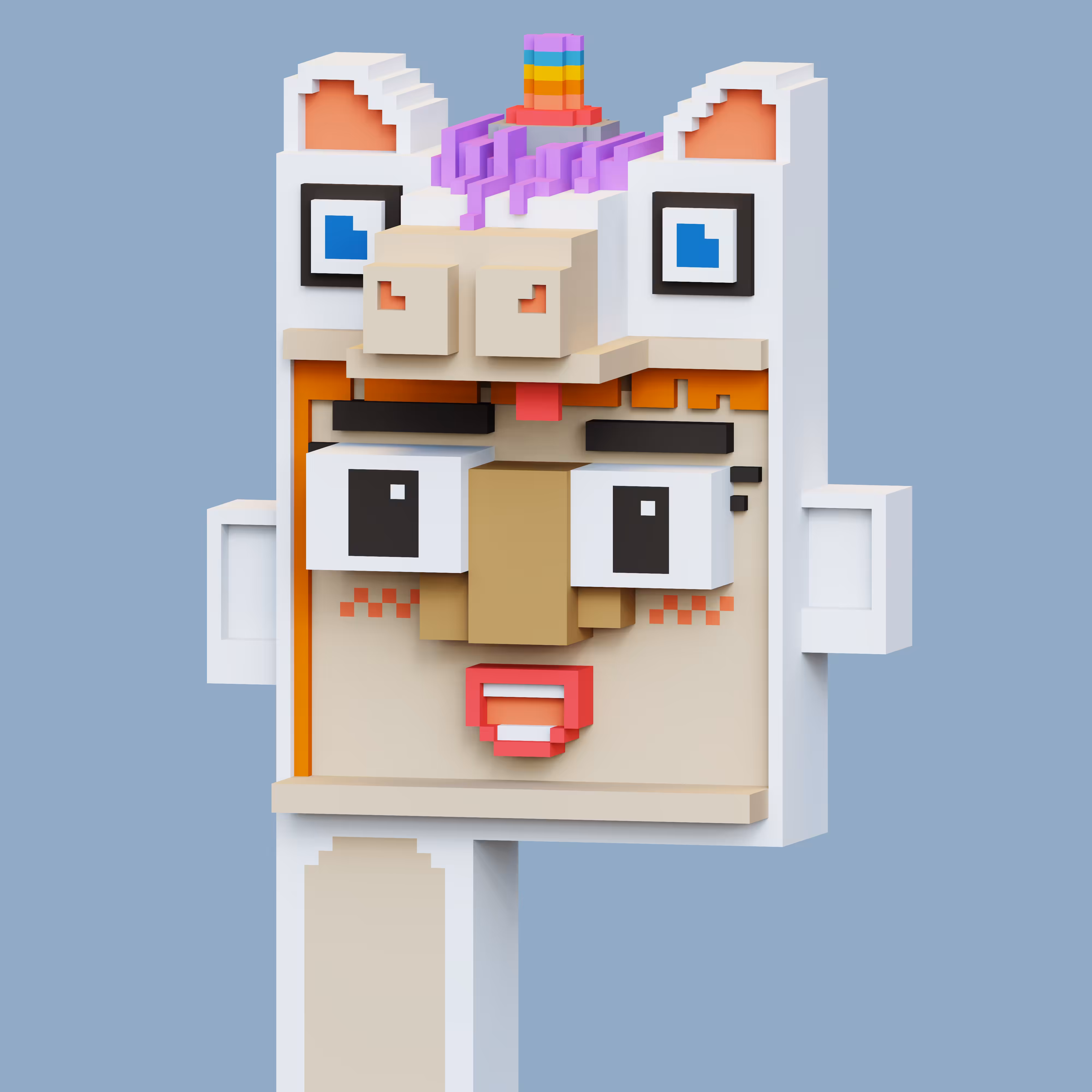Pop Cubism Voxel 67